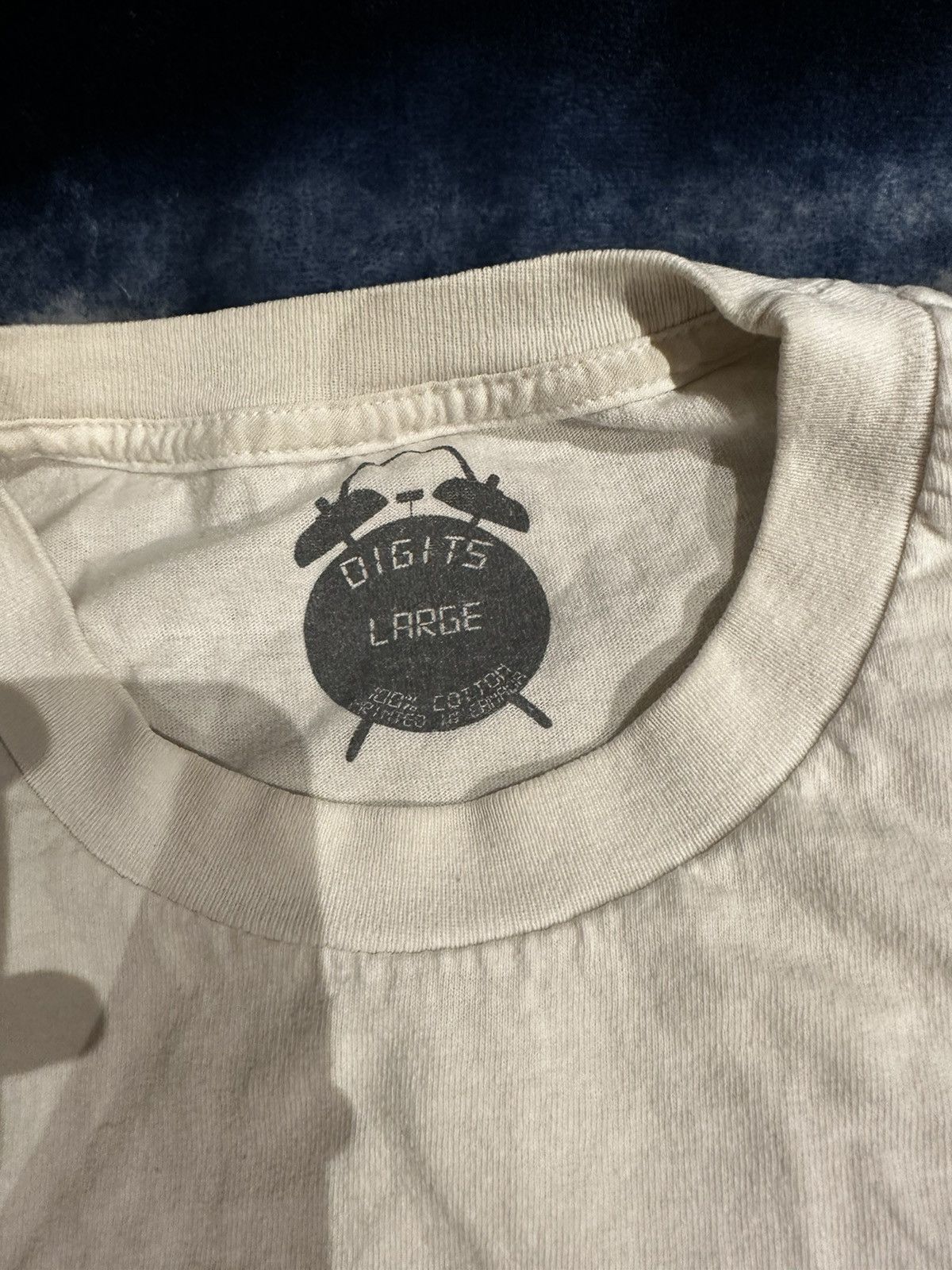 Vintage Digits238 White Anime Girl Tee Size US L / EU 52-54 / 3 - 3 Thumbnail
