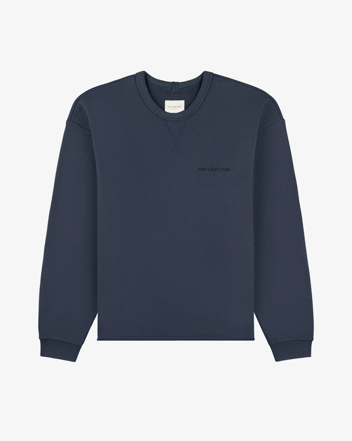 Aime Leon Dore Aimé Leon Dore Marina Crewneck Navy Sweatshirt Logo Size XXL Size US XXL / EU 58 / 5 - 1 Thumbnail