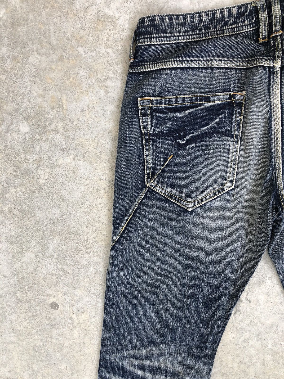 If Six Was Nine Japanese Rielabo Flared Jeans Distressed Jeans Size US 32 / EU 48 - 9 Thumbnail