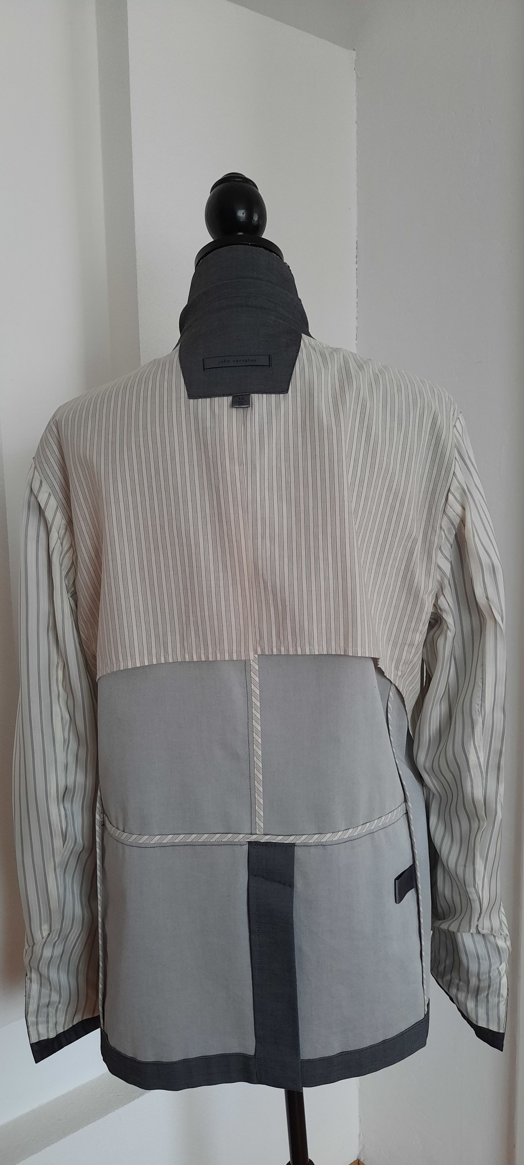 John Varvatos JOHN VARVARTOS Men's Blazer Jacket Multibutton Grey 50 (IT) Size 50R - 14 Thumbnail