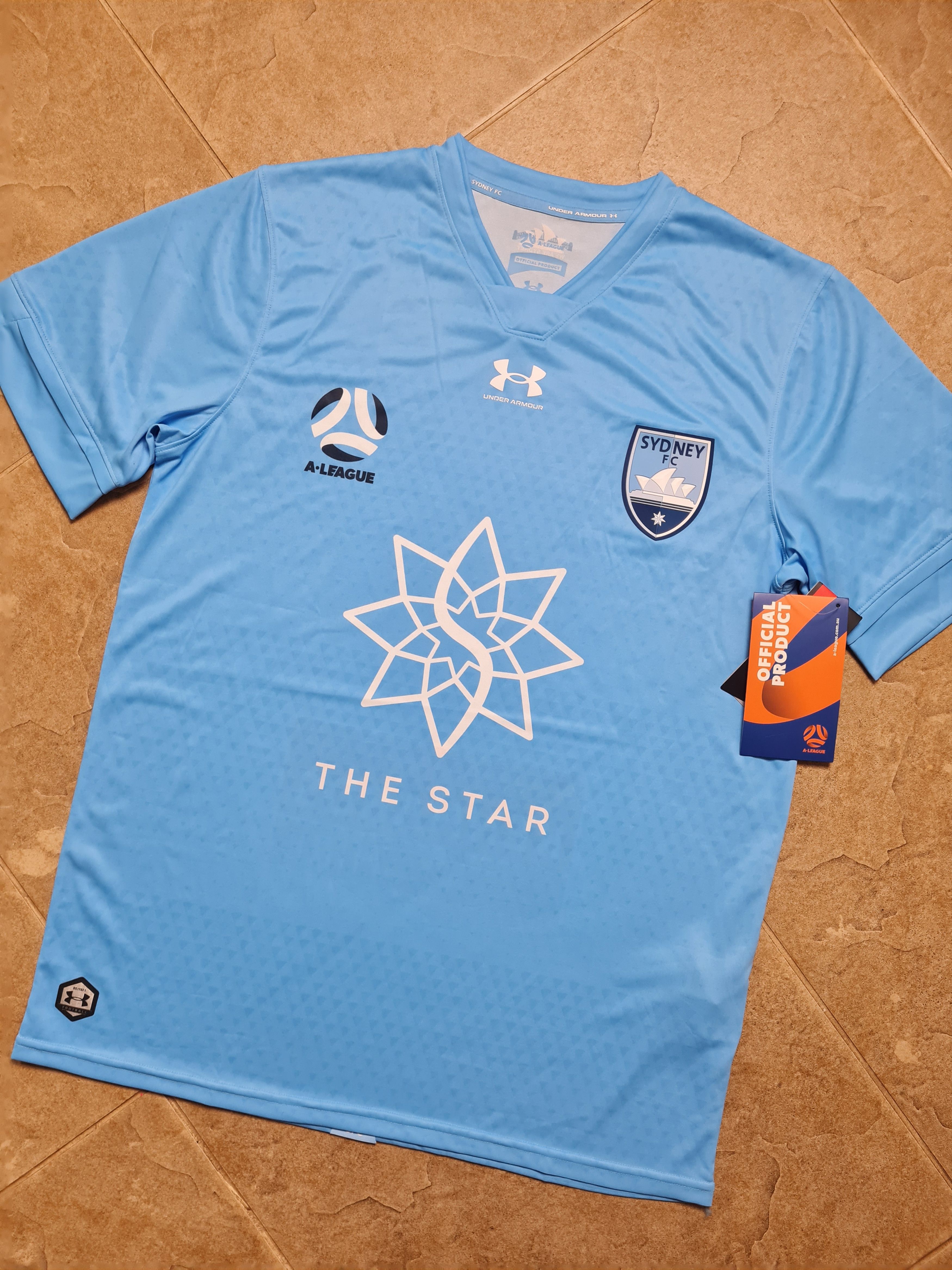 Under Armour Sydney FC 2021-22 Home Football Shirt Under Armour Size US L / EU 52-54 / 3 - 4 Thumbnail