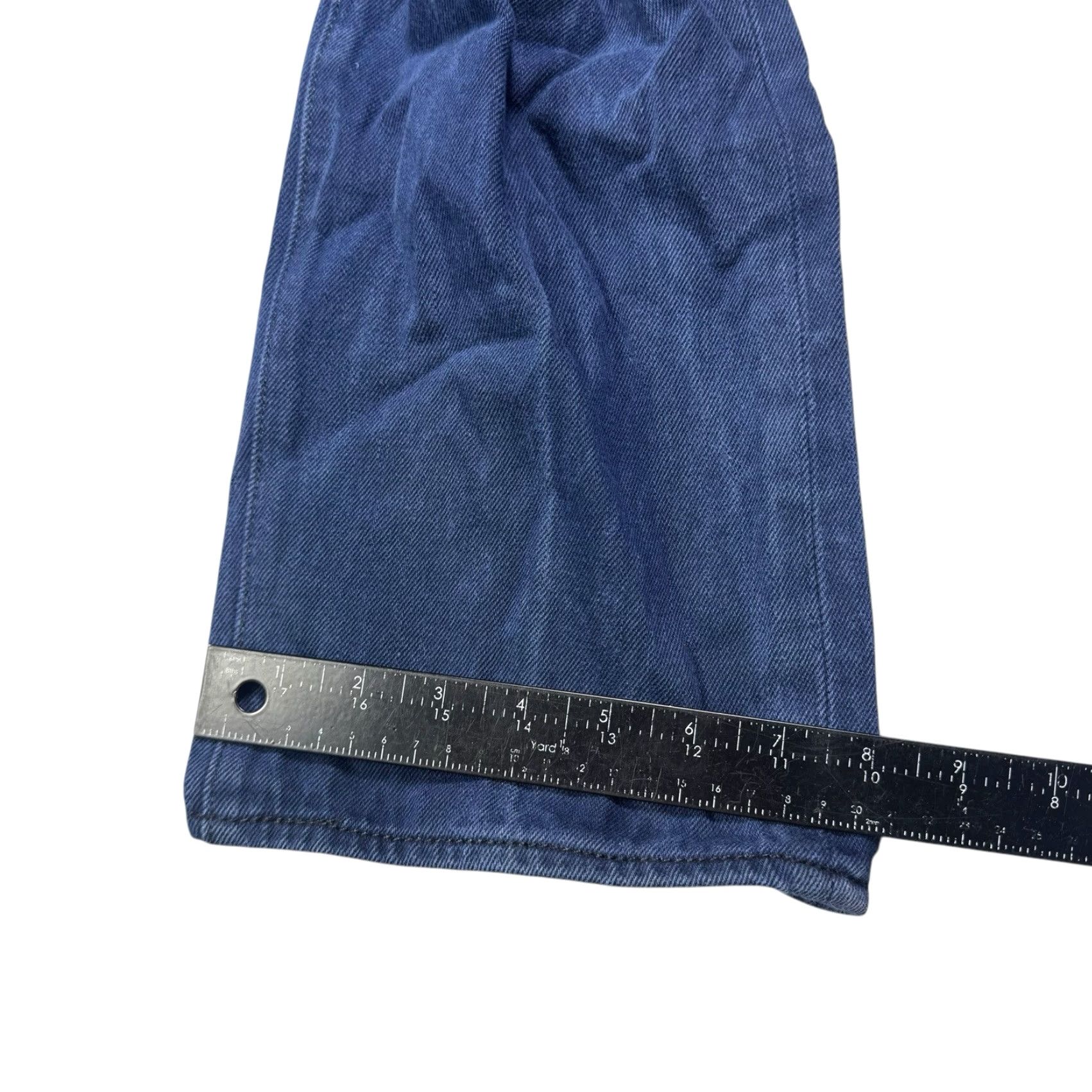 Levi's Levi's 501XX Jeans Mens 36x30 Dark Wash Button Fly Straight Grunge Baggy Midrise Jeans Mens Regular 34 Blue Denim USA 90s Cowboy Size US 36 / EU 52 - 7 Thumbnail