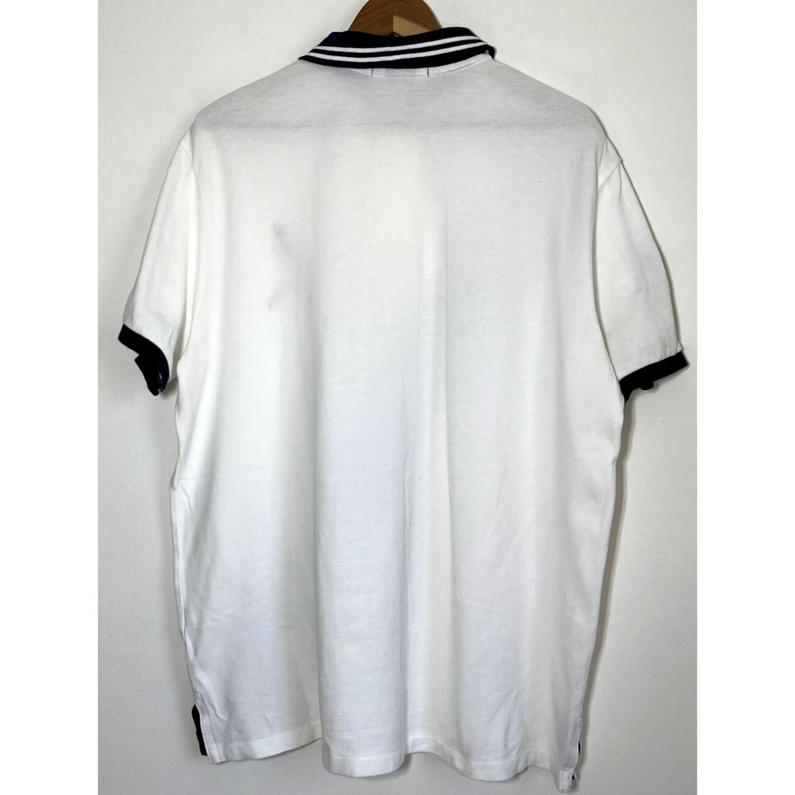 Polo Ralph Lauren Men's Polo Ralph Lauren Cricket Polo Shirt Stripe Embroidery Sz XL Size US XL / EU 56 / 4 - 2 Thumbnail