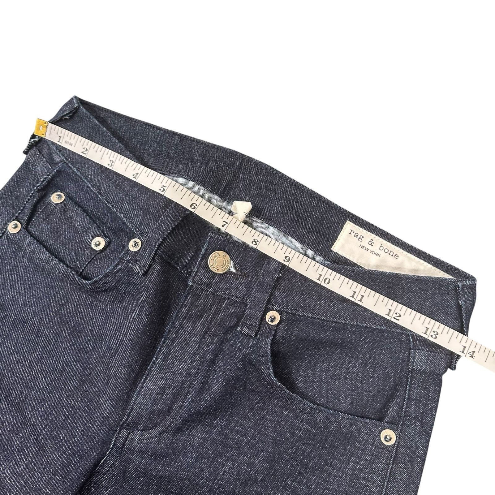 Rag & Bone Rag & Bone Women's Skinny Jeans Blue Size 26 Size 26" / US 2 / IT 38 - 3 Thumbnail