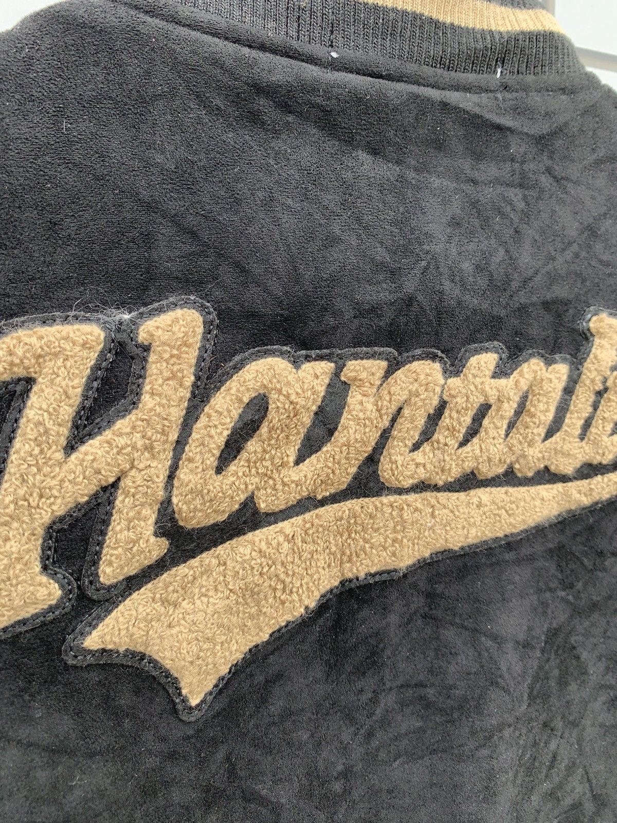 Japanese Brand Japanese Brand in the attic homme Velvet Varsity Jacket Size US L / EU 52-54 / 3 - 13 Thumbnail
