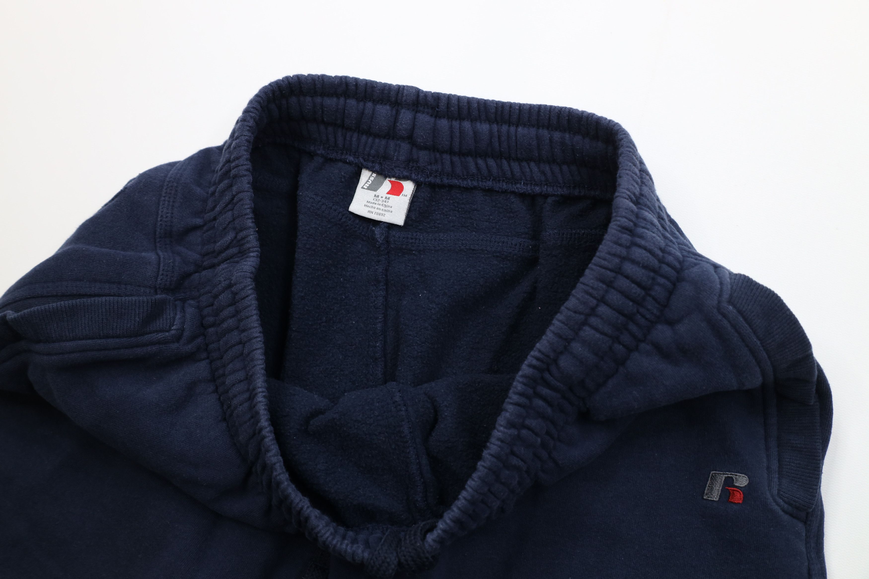 Russell Athletic Vintage Y2K Russell Athletic Wide Leg Cargo Sweatpants Blue Size US 34 / EU 50 - 11 Thumbnail