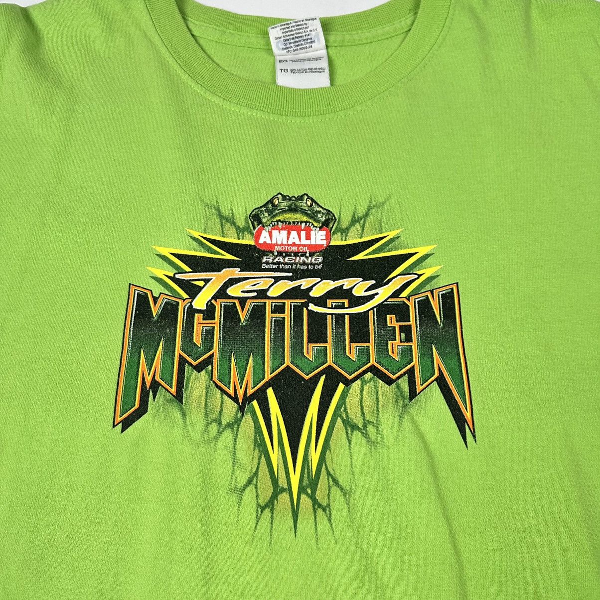 Gildan Terry McMillen NHRA Drag Racing T-Shirt Top Fuel Dragster Size US XL / EU 56 / 4 - 4 Thumbnail