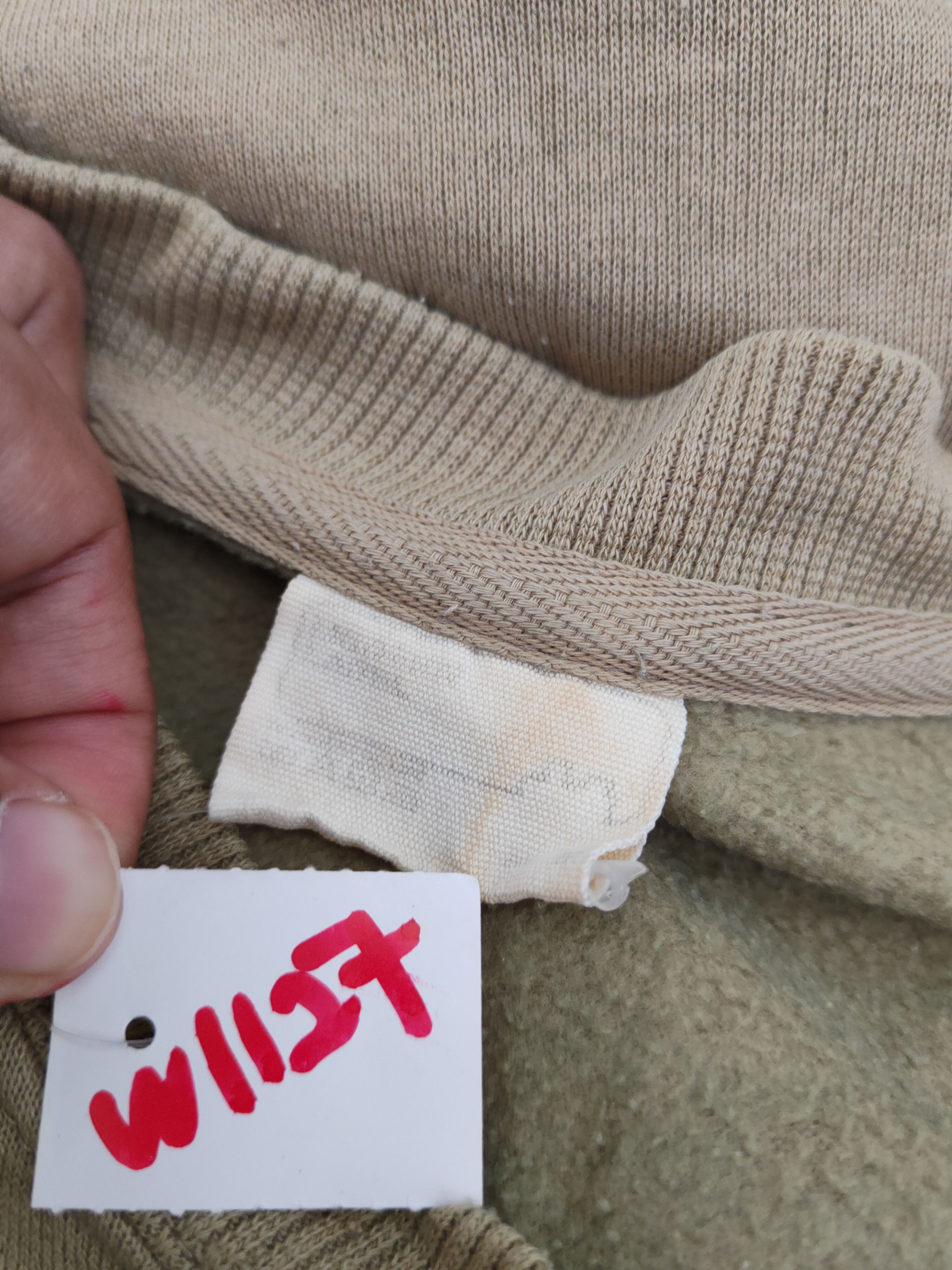 Japanese Brand × Vintage Modern Label long board Light Olive Sweatshirts #W1127 Size US L / EU 52-54 / 3 - 14 Thumbnail