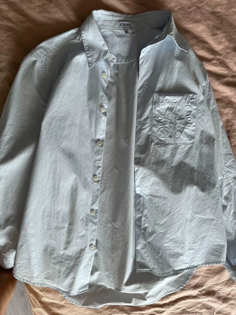 Loewe Loewe size 38 White classic shirt Size M / US 6-8 / IT 42-44 - 1 Thumbnail
