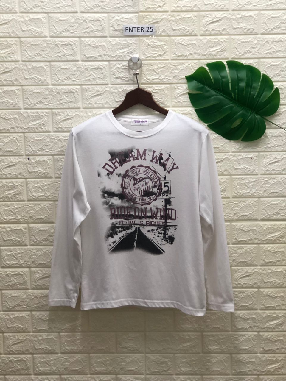 Japanese Brand Japanese Brand COMMONTAGE dream way ride on wind T-Shirt Size US M / EU 48-50 / 2 - 1 Thumbnail