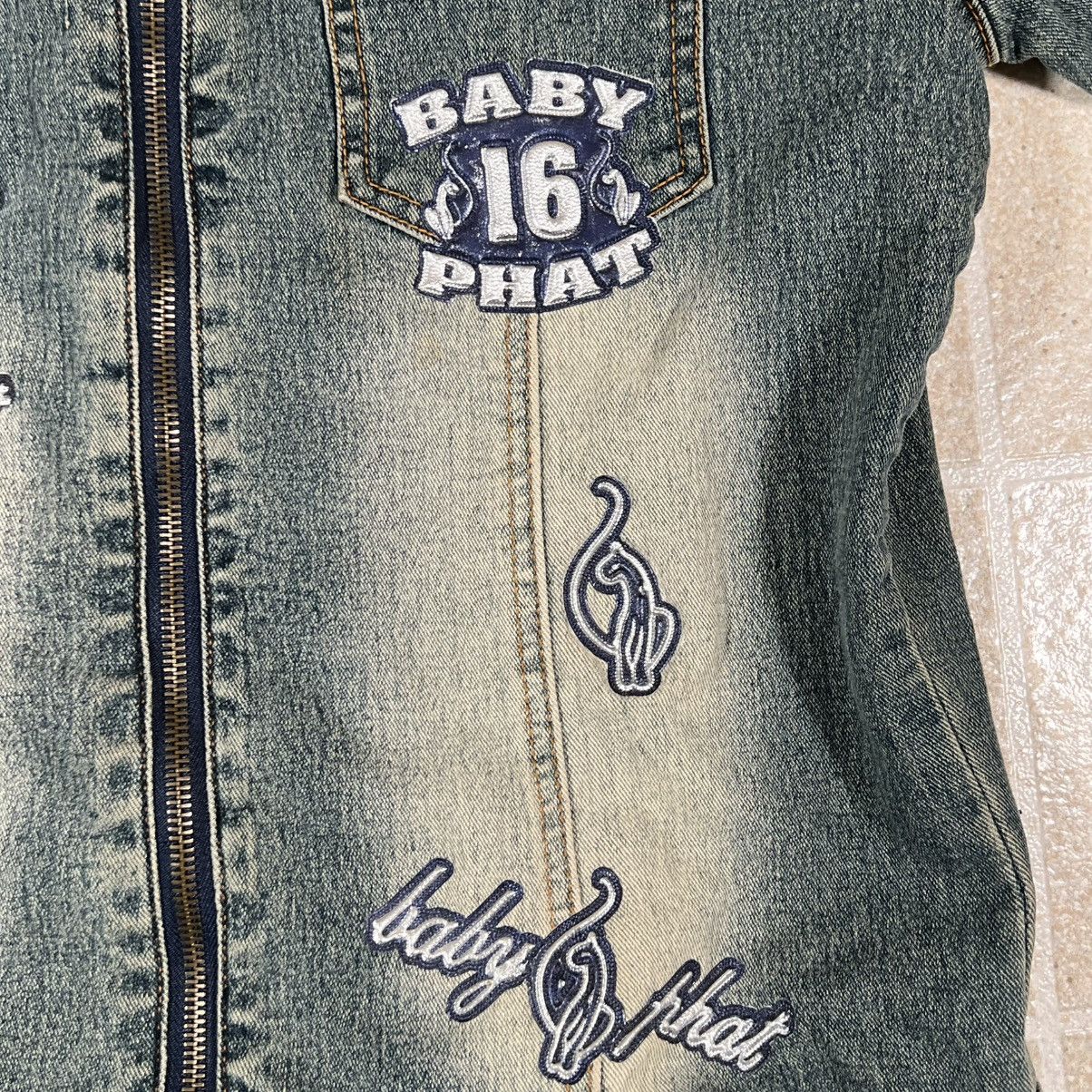 Other Baby Phat vintage Y2K denim romper Jumpsuit Size 17 logo Size XL / US 12-14 / IT 48-50 - 7 Thumbnail