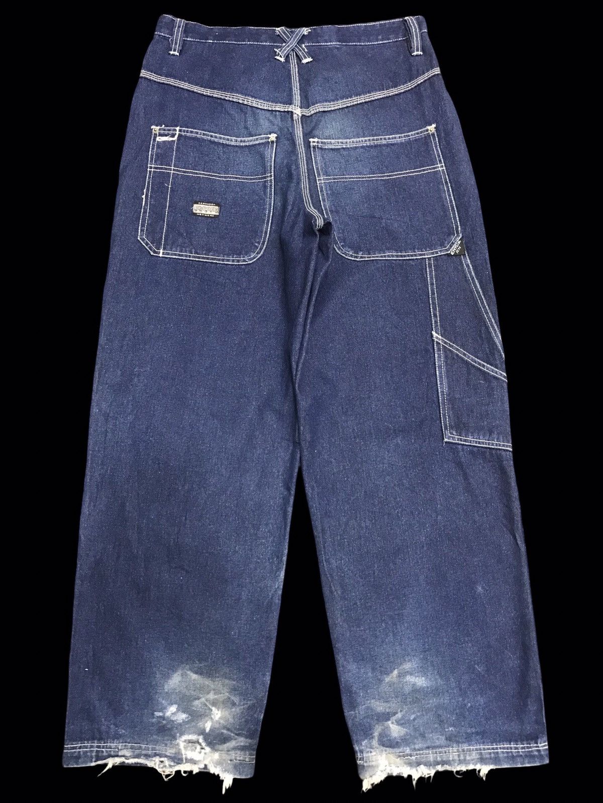 Other 💥BAGGY💥ENYCE96312 Baggy Carpnter Hip Hop Rapper Denim F131 Size US 33 - 2 Thumbnail