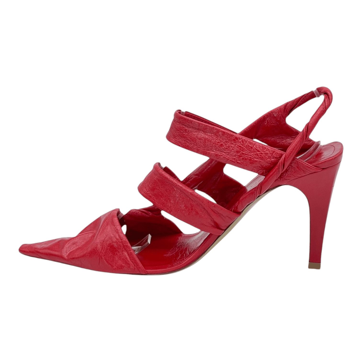 Bottega Veneta o1y0725 Slingback Pumps in Red Size US 5 / IT 35 - 1 Thumbnail