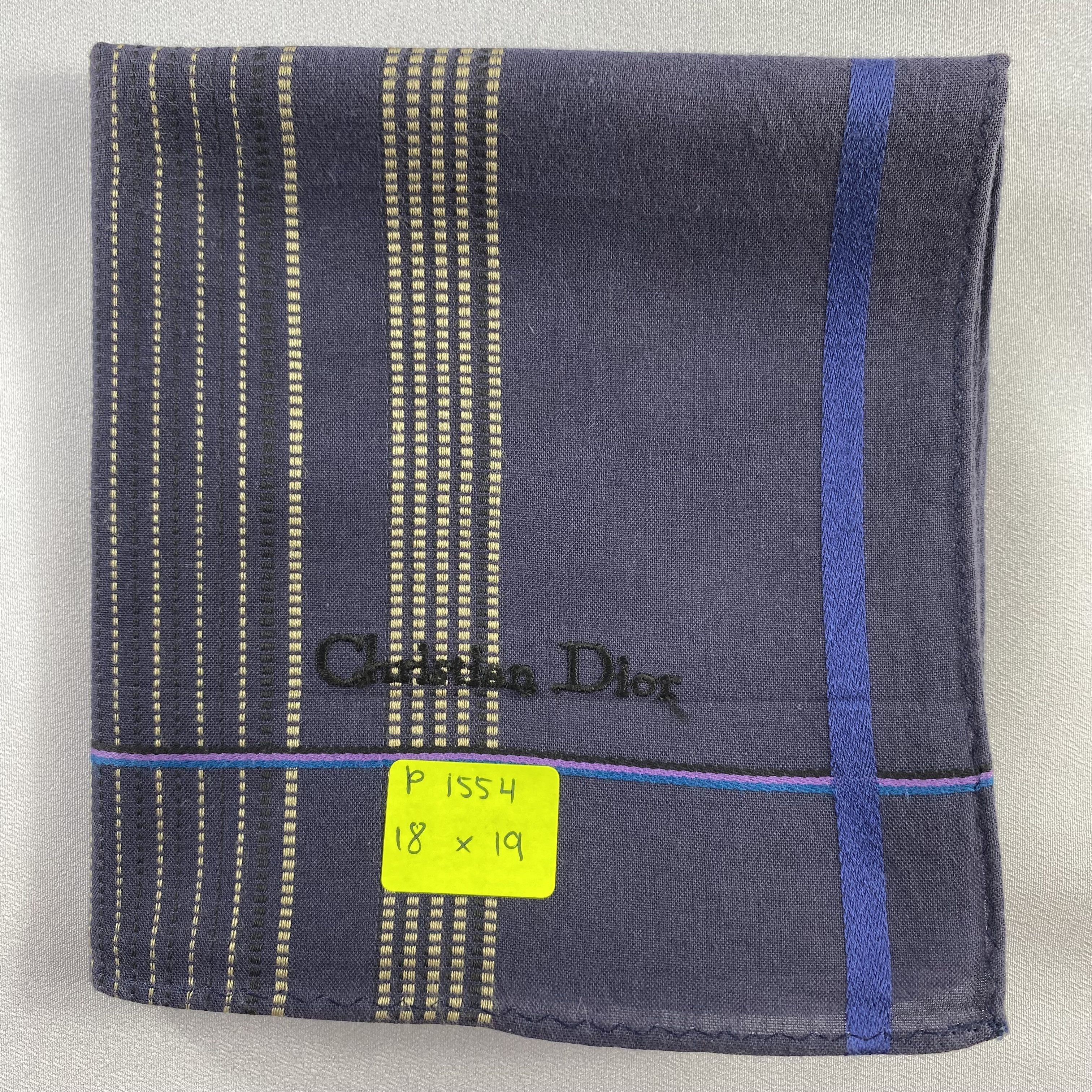 Vintage Christian Dior Monsieur Handkerchief / Neckerchief-P1554 Size ONE SIZE - 5 Thumbnail