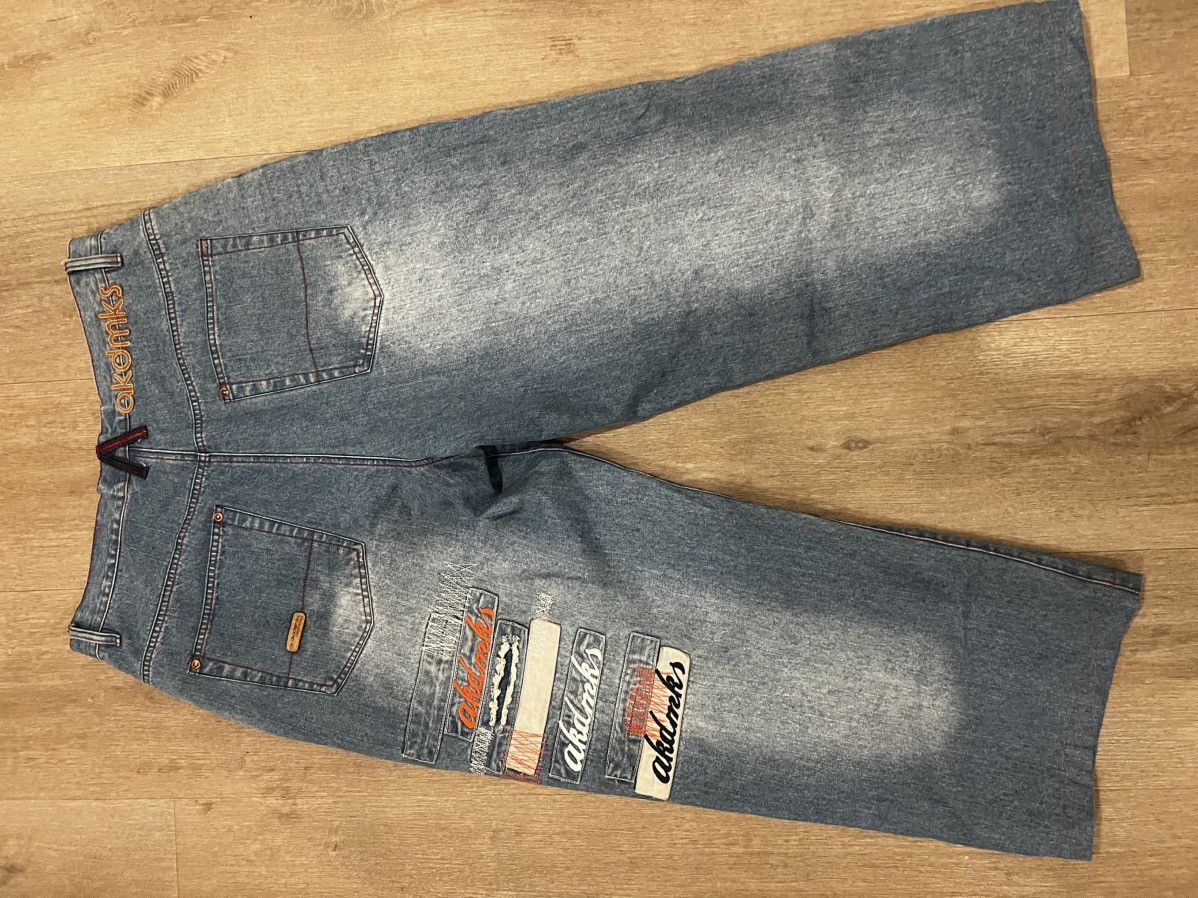 Akademiks × Vintage Akademiks Vintage Y2K Denim Size US 36 / EU 52 - 2 Thumbnail