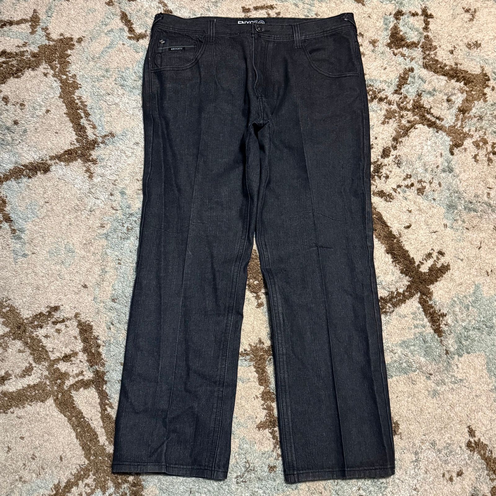 Enyce Vintage Enyce Baggy Jeans Size 40x32 Y2K Wide Leg Black Size US 40 / EU 56 - 2 Thumbnail