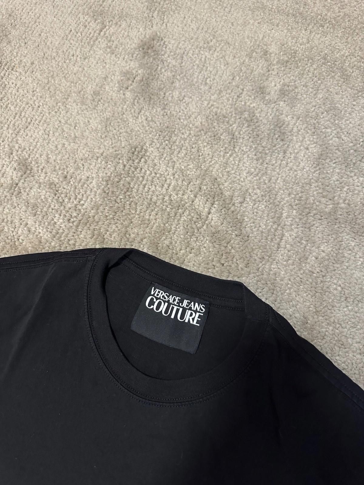 Versace Jeans Couture Versace Jeans Couture Logo T-Shirt Black Gold Size Larg Slim Size US L / EU 52-54 / 3 - 4 Thumbnail
