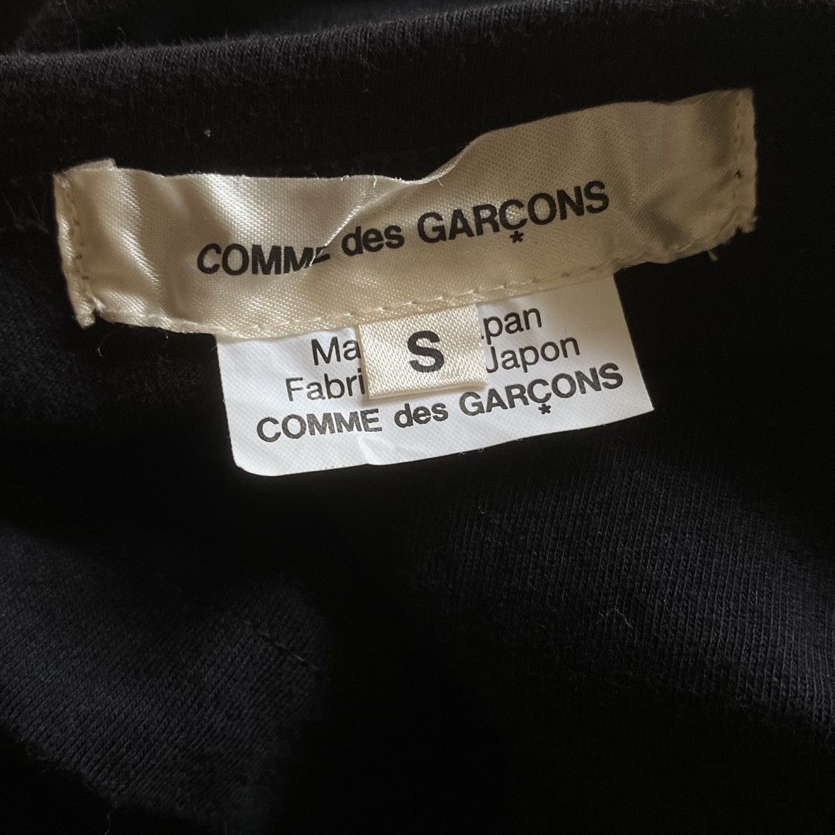 Comme des Garcons SS19 Back Ruffle Appliqué Layer T Shirt Size S / US 4 / IT 40 - 7 Thumbnail