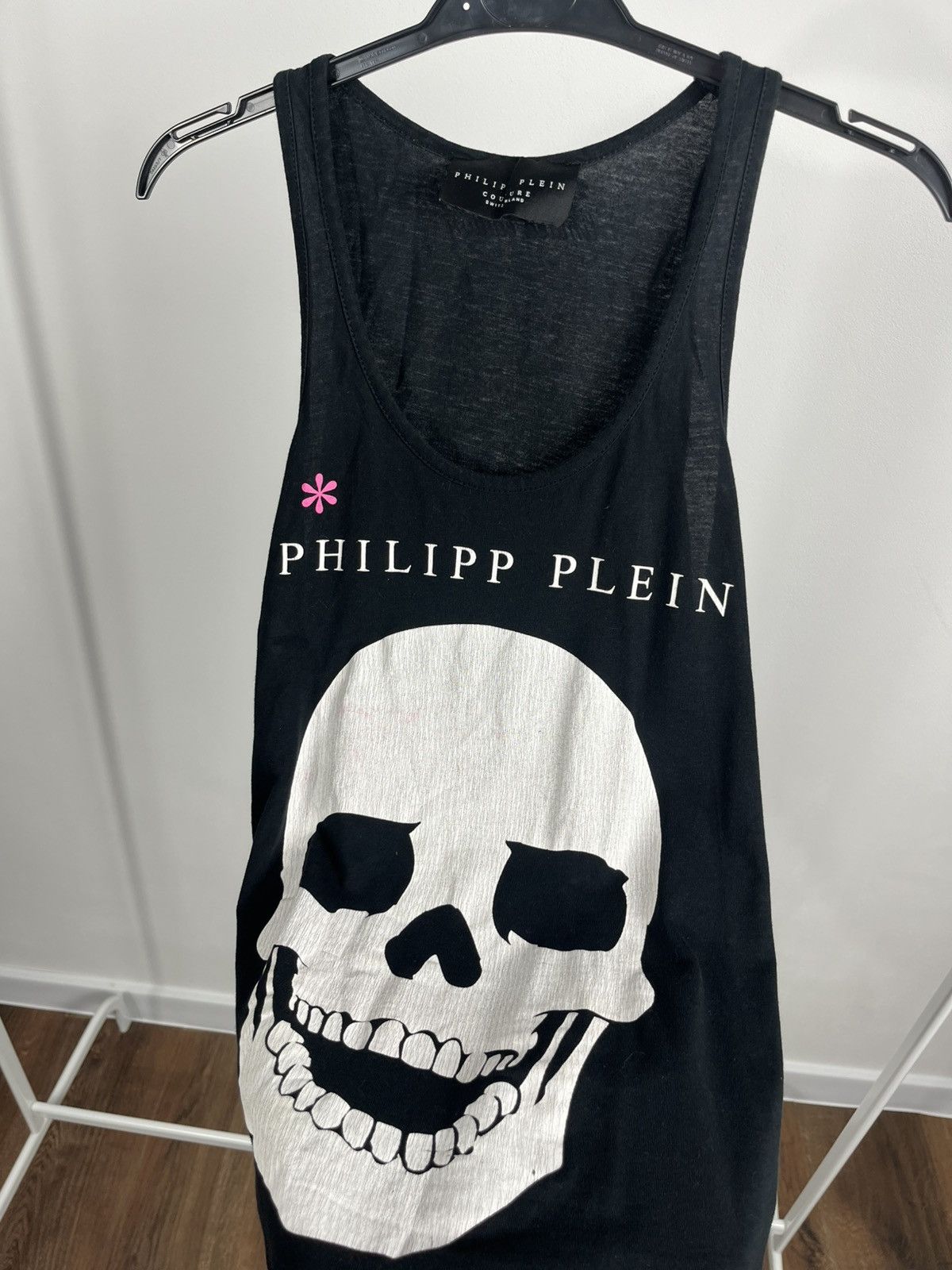 Philipp Plein Philipp Plein Skull Tank Top Black Women’s Limited Edition Size S / US 4 / IT 40 - 6 Thumbnail