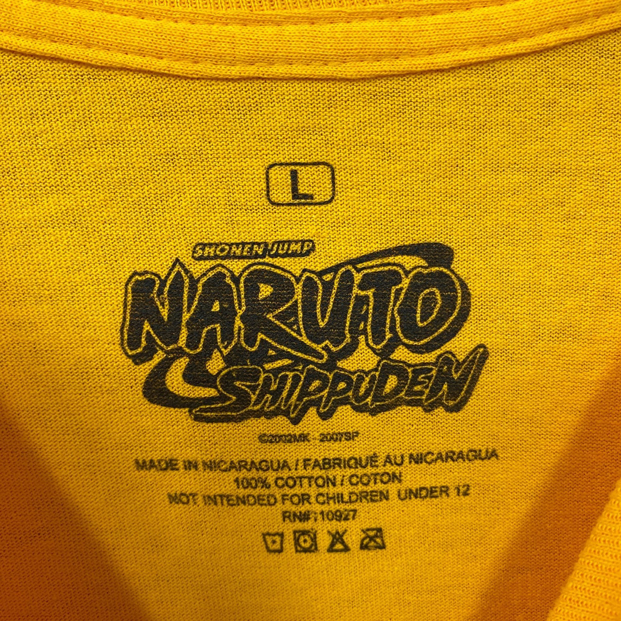 Anime Naruto Shippuden Naruto Uzumaki long Sleeve Anime T-Shirt la Size US L / EU 52-54 / 3 - 4 Thumbnail