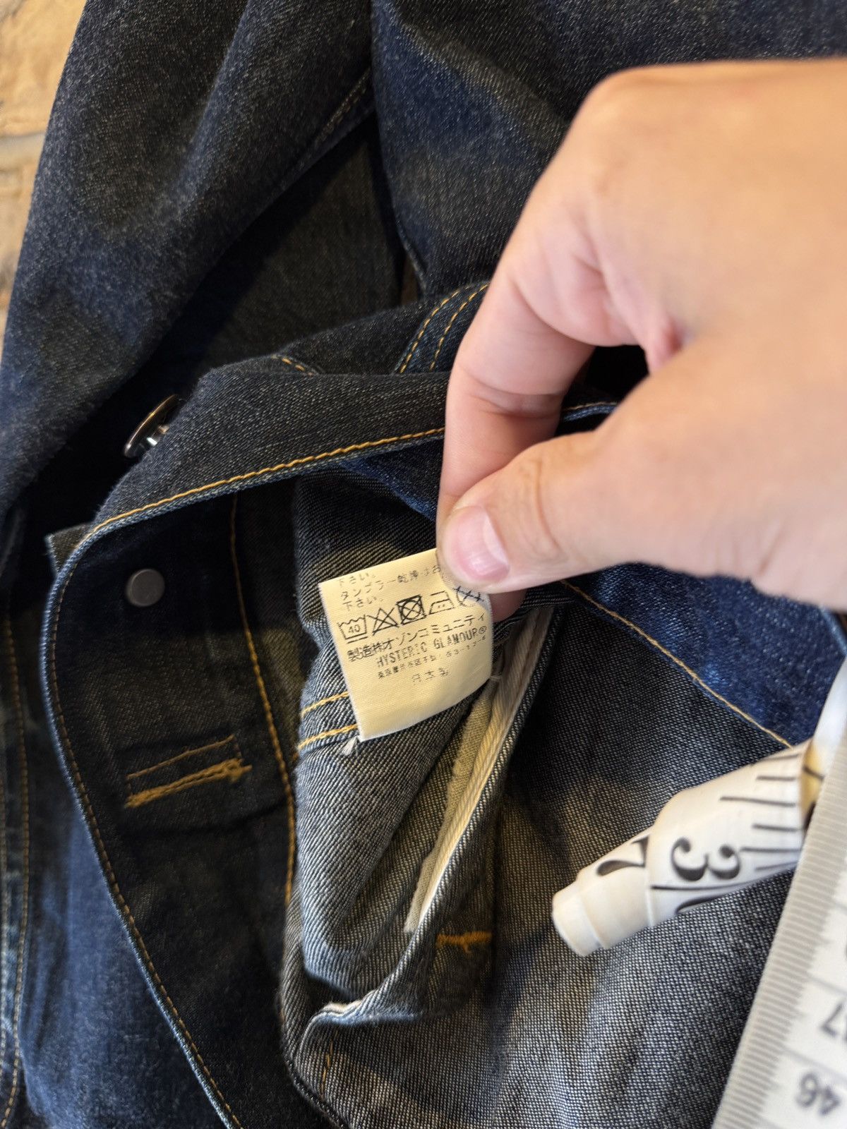 Hysteric Glamour Hysteric Glamour Selvedge Type 3 Denim Jacket Size US M / EU 48-50 / 2 - 7 Thumbnail