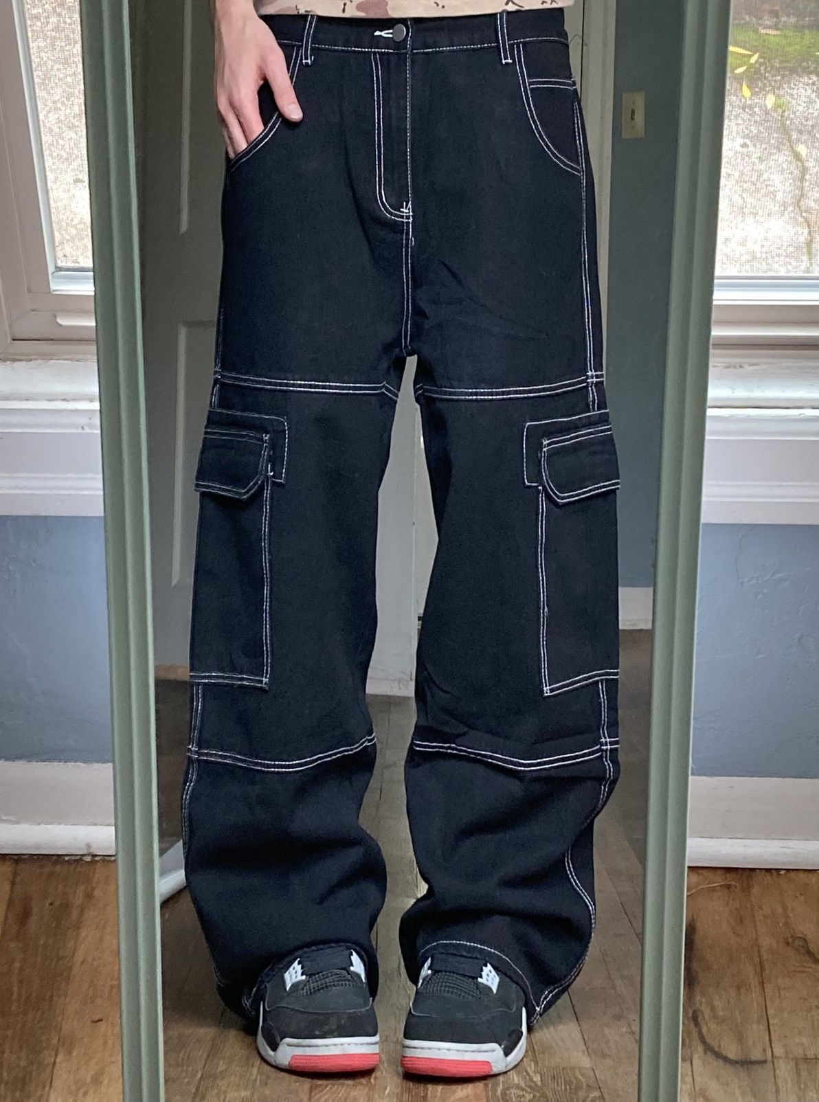 Japanese Brand Baggy Jeans Size US 32 / EU 48 - 4 Thumbnail