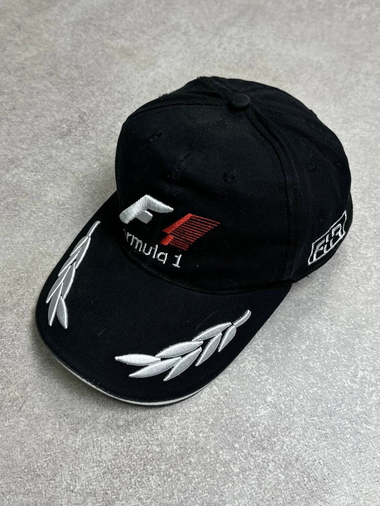 Formula 1 Vintage Formula One Embroidery Y2K Cap Os Size ONE SIZE - 2 Thumbnail
