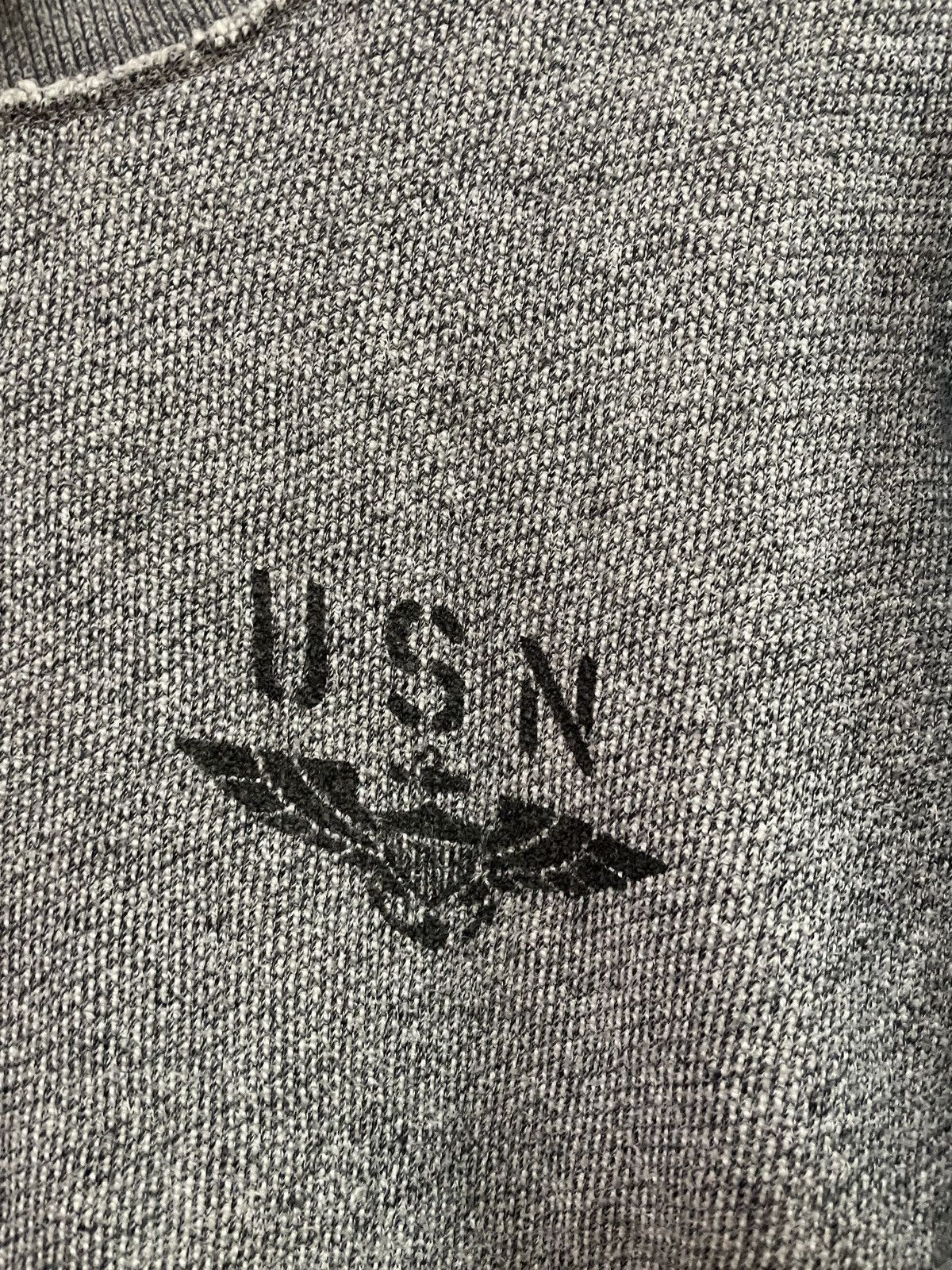Avirex Avirex USN Stencil Military thermal Sweatshirt crewneck M Size US M / EU 48-50 / 2 - 5 Thumbnail