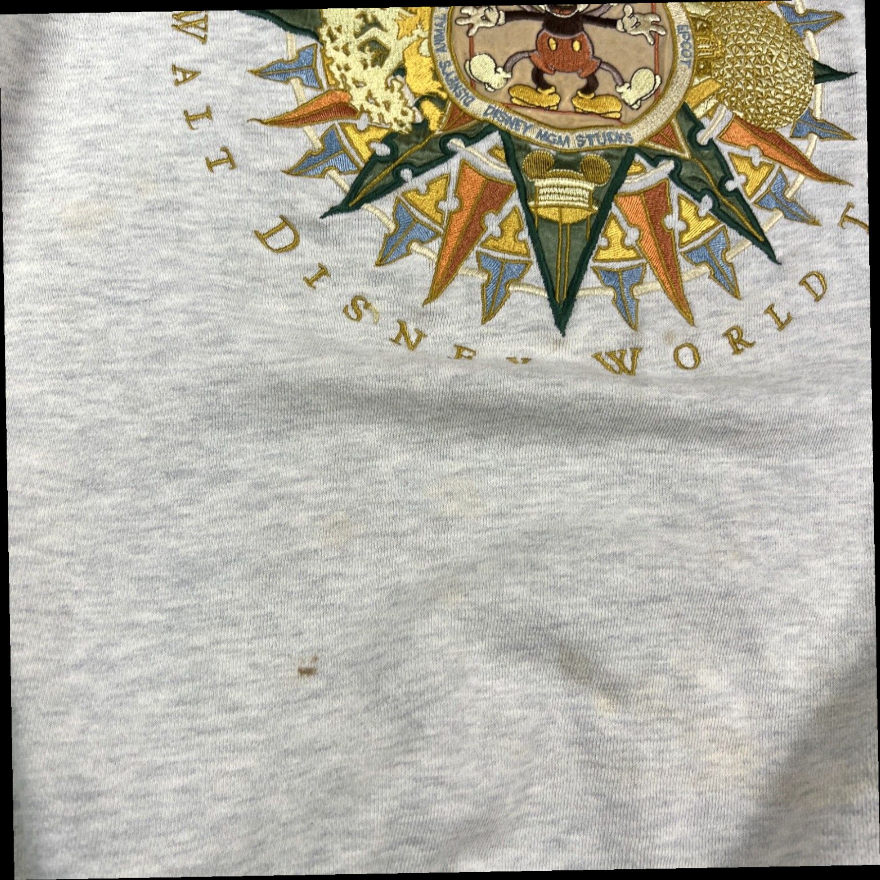 Disney Vtg 90s Walt Disney World Tour Four Parks Sweater Sweatshirt size 2XL See Photos Size US XXL / EU 58 / 5 - 3 Thumbnail