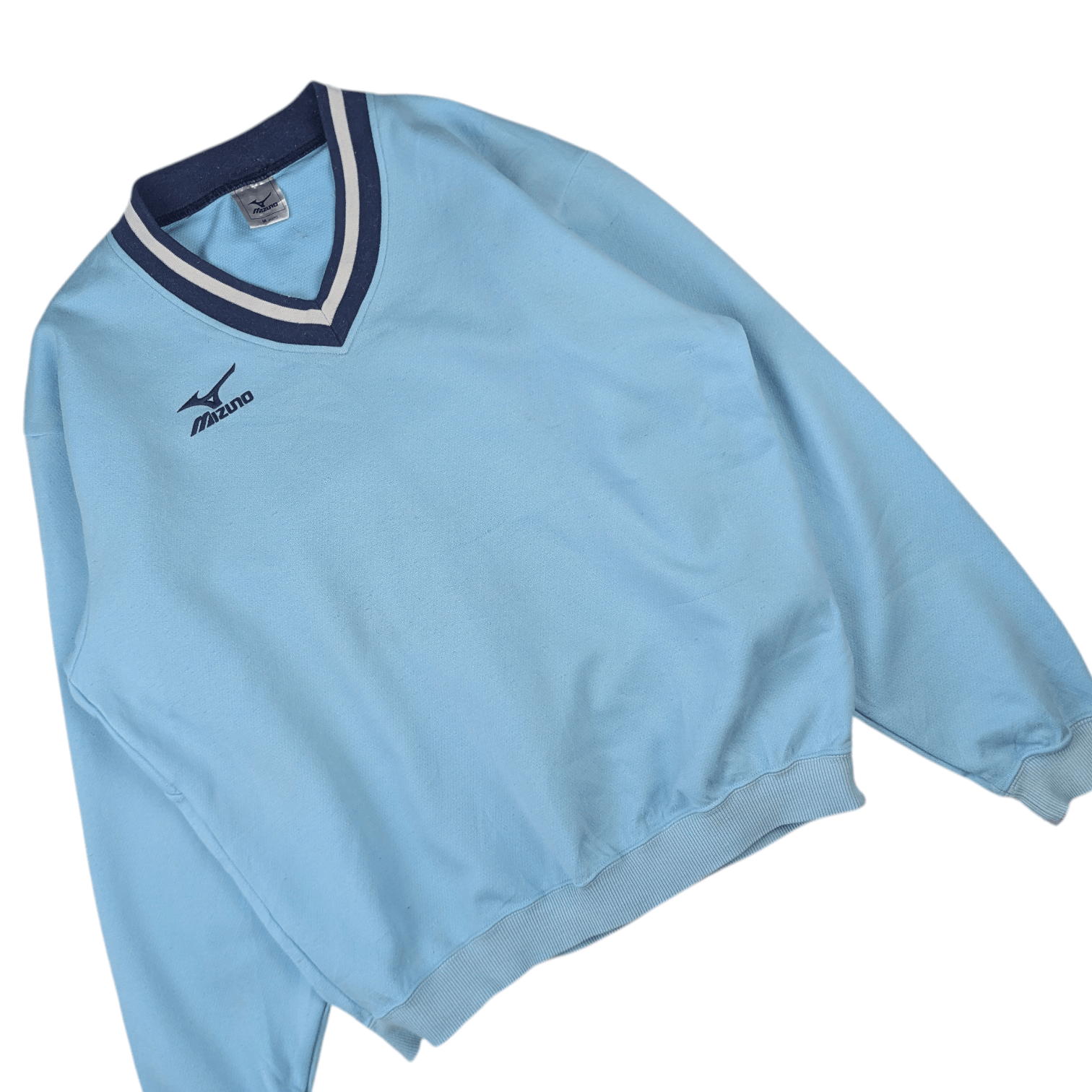 Mizuno Vintage MIZUNO Sportswear Blue Ocean Sportswear Sweatshirts Size US M / EU 48-50 / 2 - 4 Thumbnail