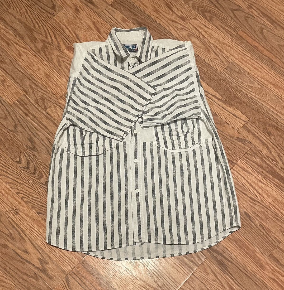 Bugle Boy × Vintage Bugle Boy Button Up Shirt Size US M / EU 48-50 / 2 - 2 Thumbnail