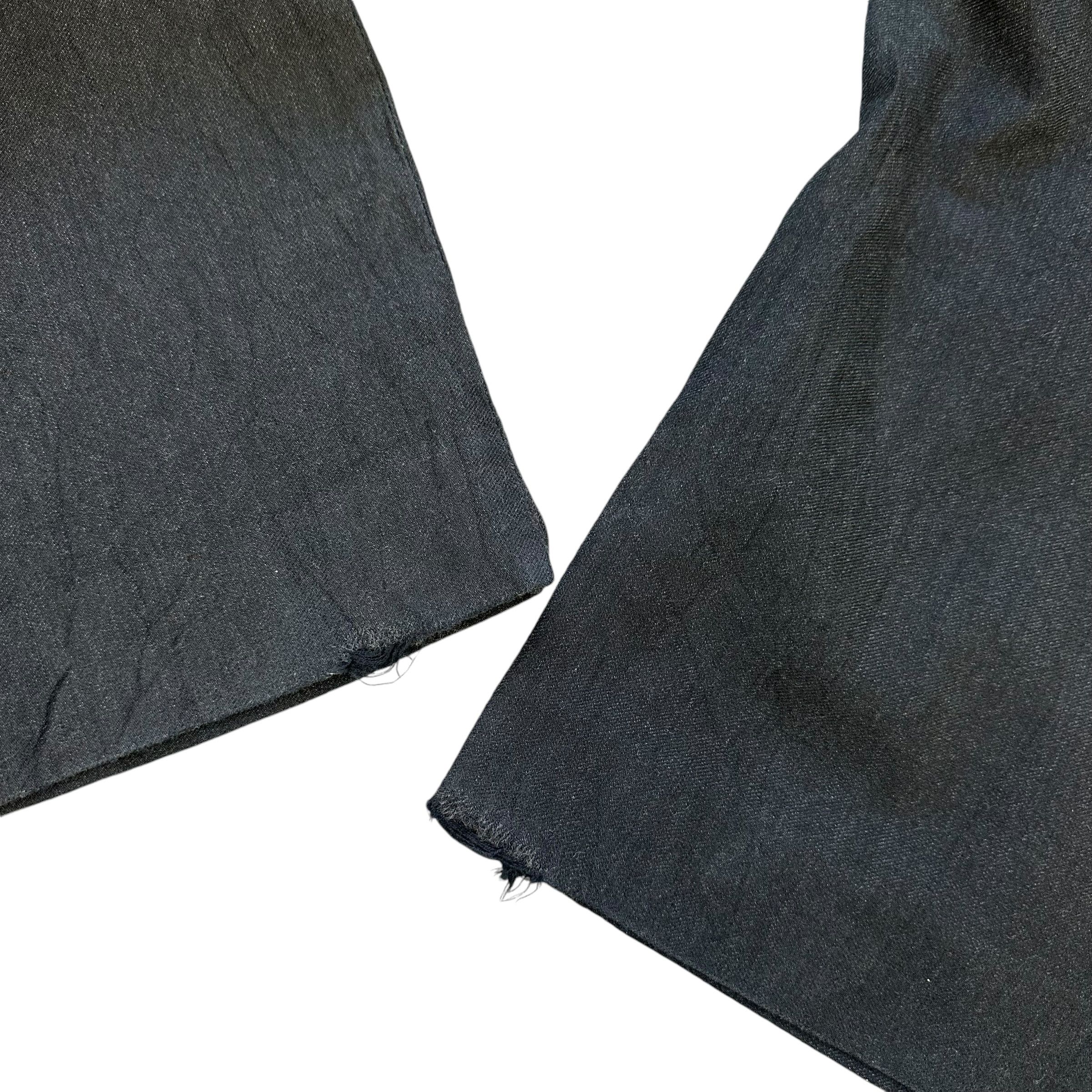 Japanese Brand Made in Italy Cotton Wool Wide Pleated Pants #A57-1319 Size 27" / US 4 / IT 40 - 12 Thumbnail