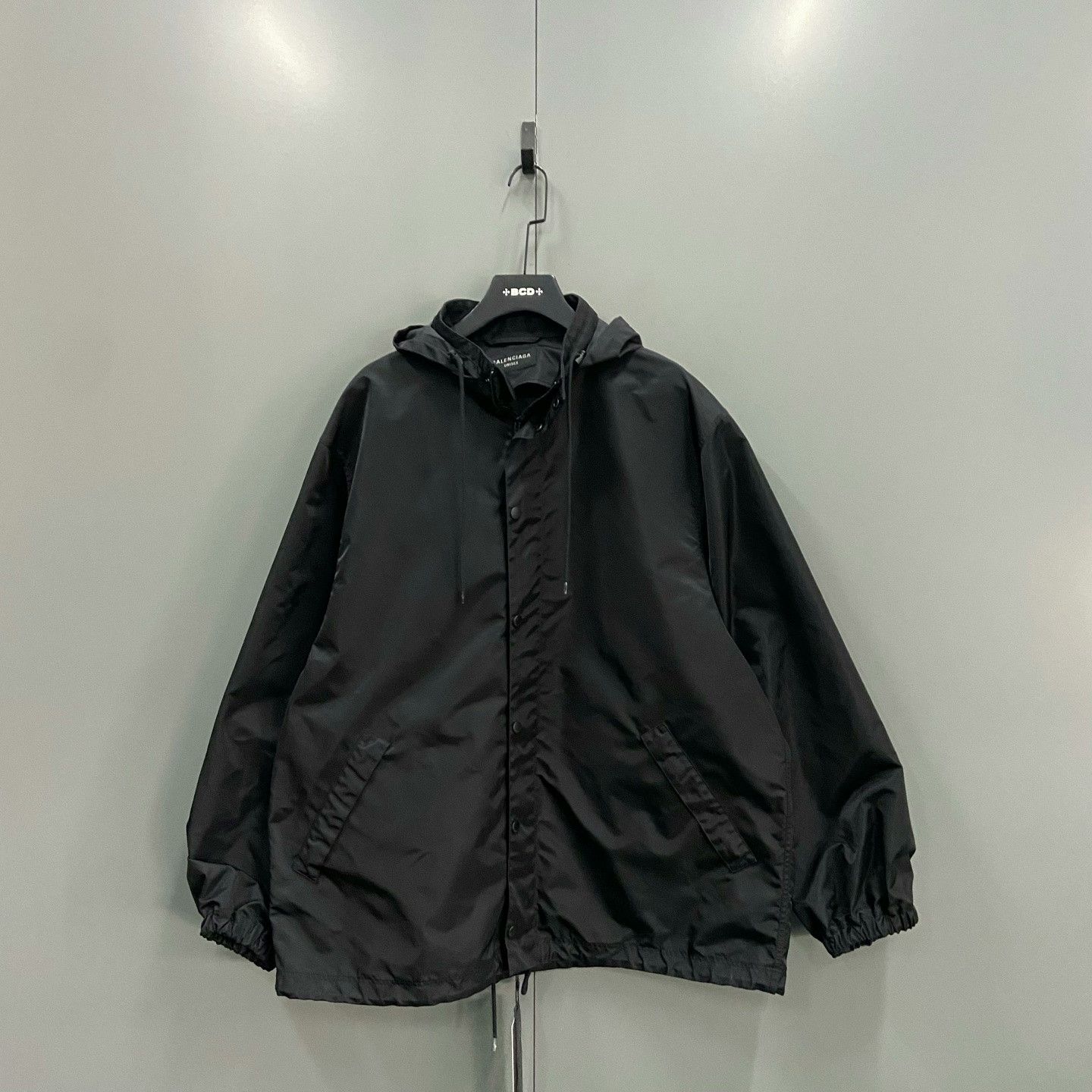 Balenciaga Balenciaga Back Tape Logo Windbreaker Size US XS / EU 42 / 0 - 1 Thumbnail