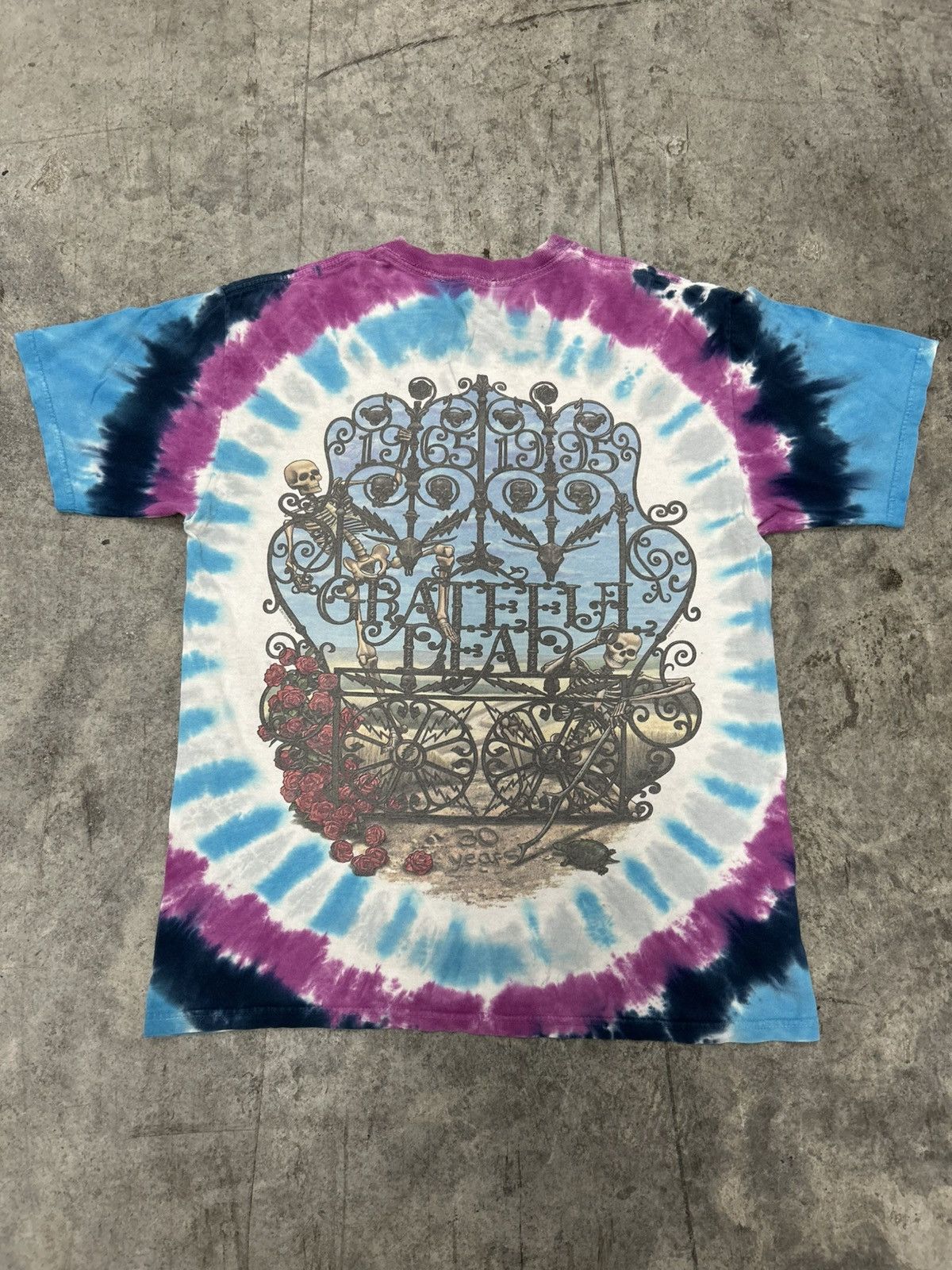 Vintage Vintage 00s Grateful Dead tie dye t shirt Size US M / EU 48-50 / 2 - 2 Thumbnail