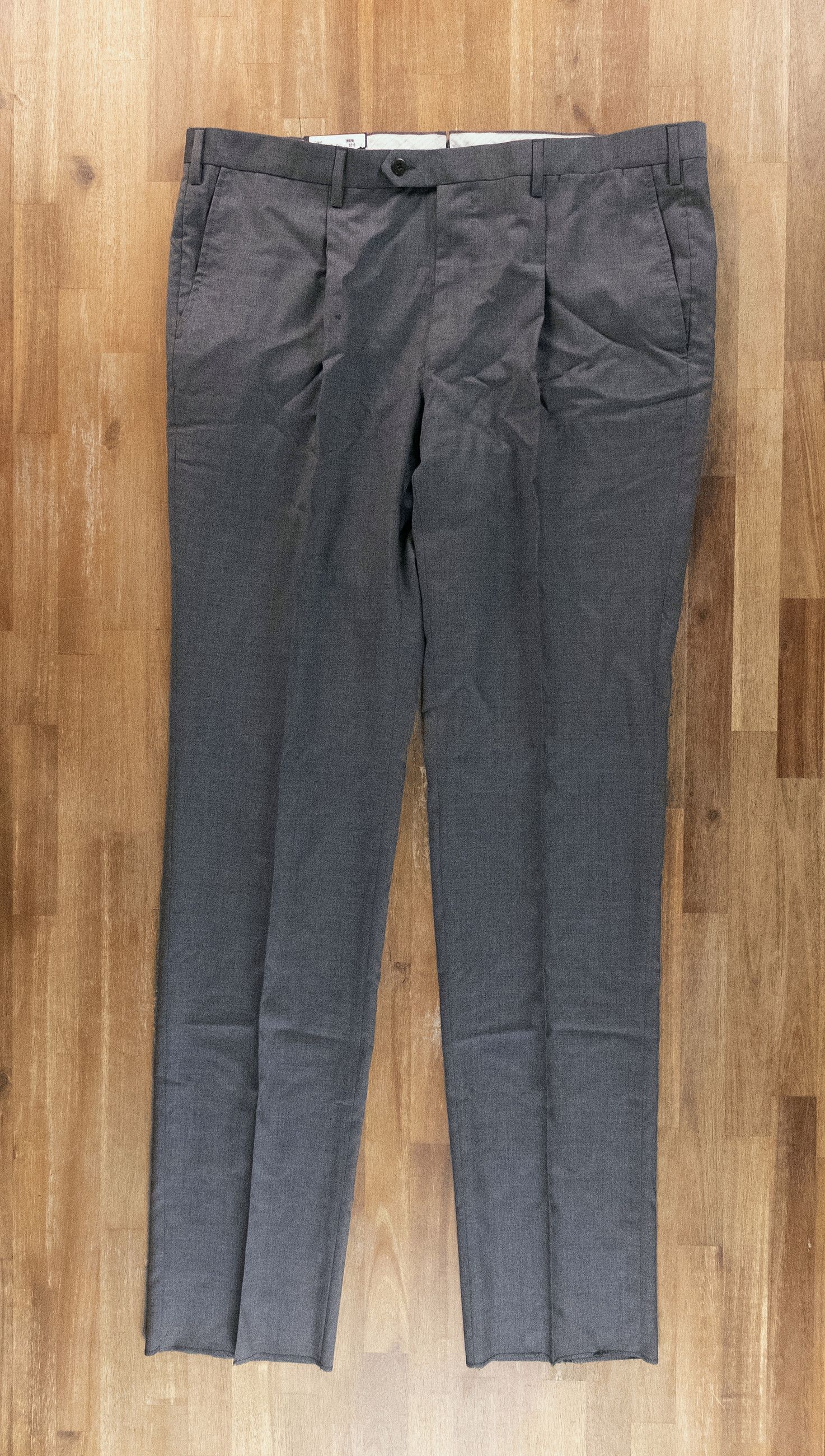 Caruso CARUSO gray wool dress pants trousers with defect 42 / 58 Size US 42 / EU 58 - 1 Thumbnail