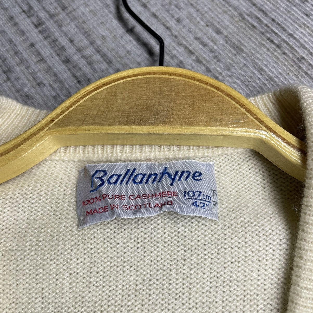 Ballantyne Vintage 100% cashmere Ballantyne Scotland Sweater Size US M / EU 48-50 / 2 - 9 Thumbnail