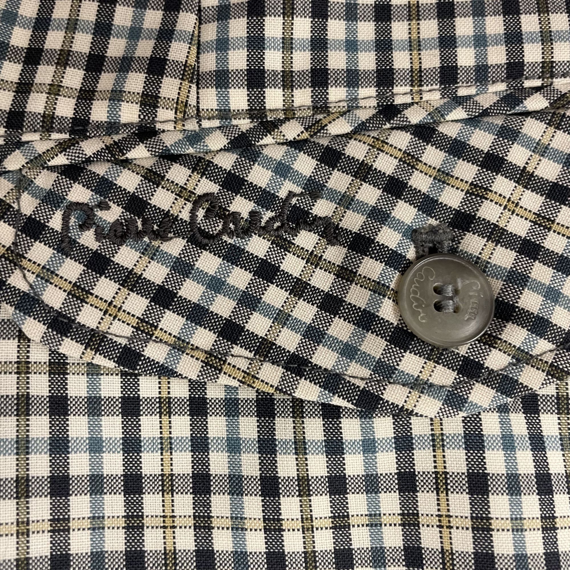 Pierre Cardin Vtg Pierre Cardin OVERCHECK Shadow Plaid Trousers Size US 32 / EU 48 - 9 Thumbnail
