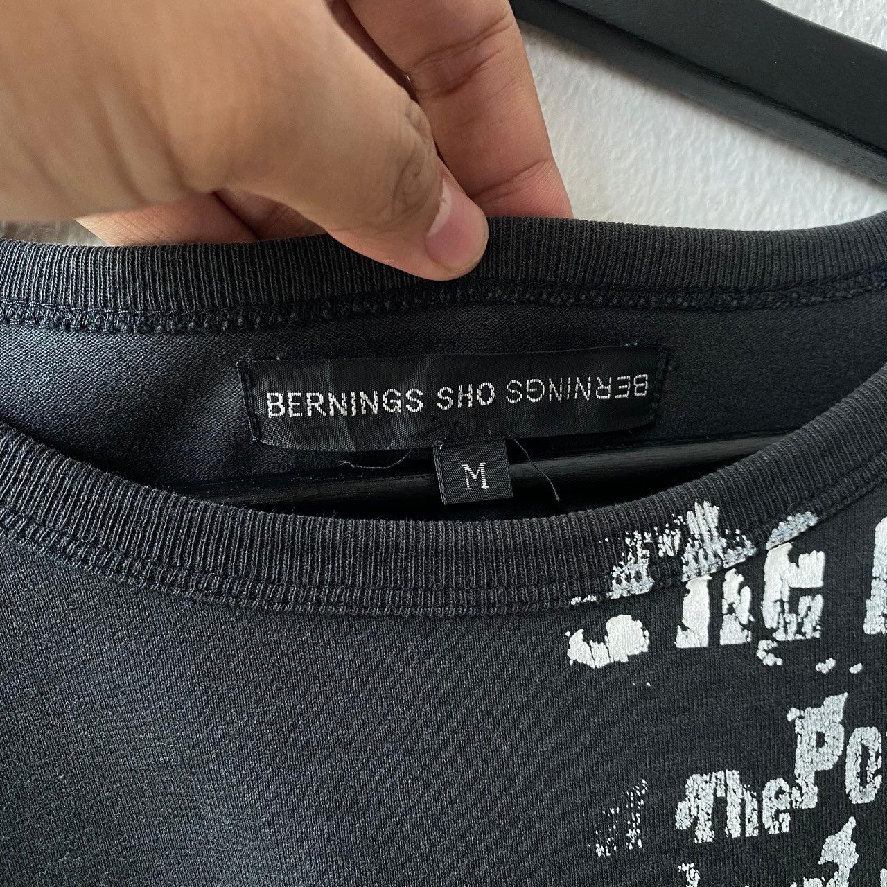 If Six Was Nine × Japanese Brand × Le Grande Bleu (L.G.B.) Bernings Sho Affliction Emo Long Sleeve Size US M / EU 48-50 / 2 - 6 Thumbnail
