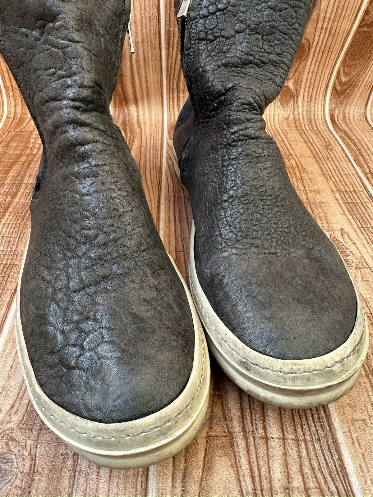 Officine Creative Officine Creative Double Zip up boots Like Rick Owens Size US 12 / EU 45 - 12 Thumbnail