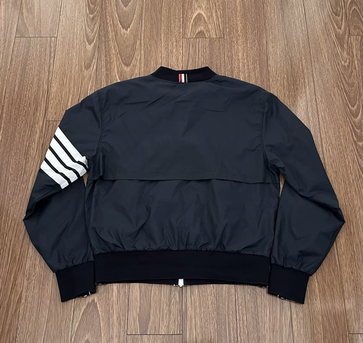 Thom Browne Thom Browne NYLON Nylon zip-up jacket Size US L / EU 52-54 / 3 - 2 Thumbnail