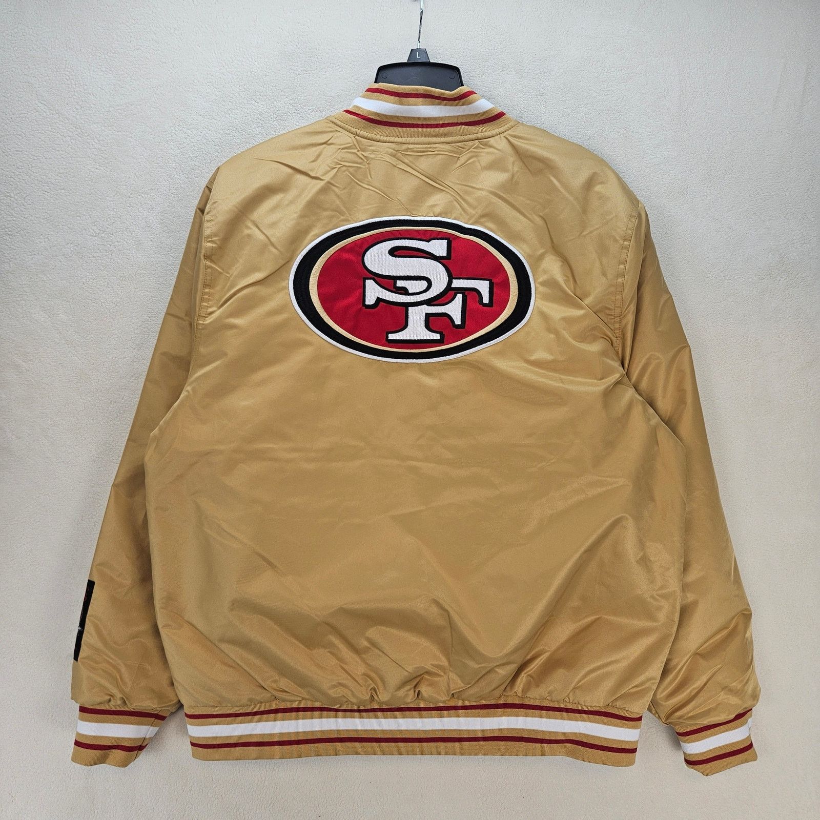 Mind Games ULTRA GAME MEN'S LARGE SAN FRANCISCO 49ERS VARSITY SATIN Size US L / EU 52-54 / 3 - 4 Thumbnail