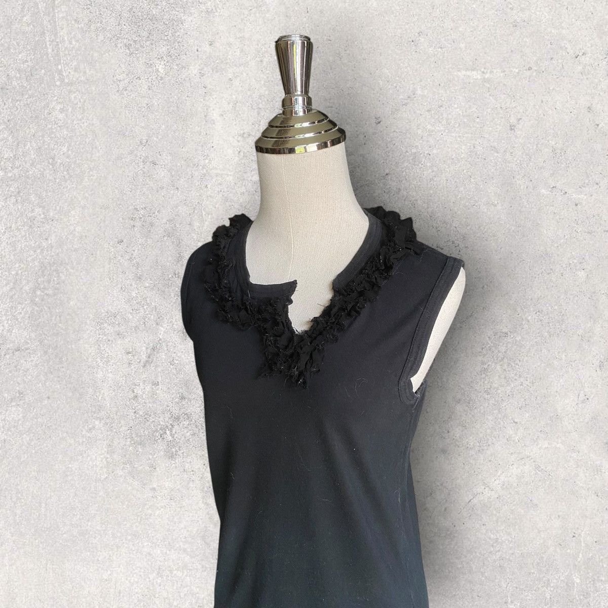 Comme des Garcons Vintage SS00 Neck Frill Sleeveless Size M / US 6-8 / IT 42-44 - 1 Thumbnail