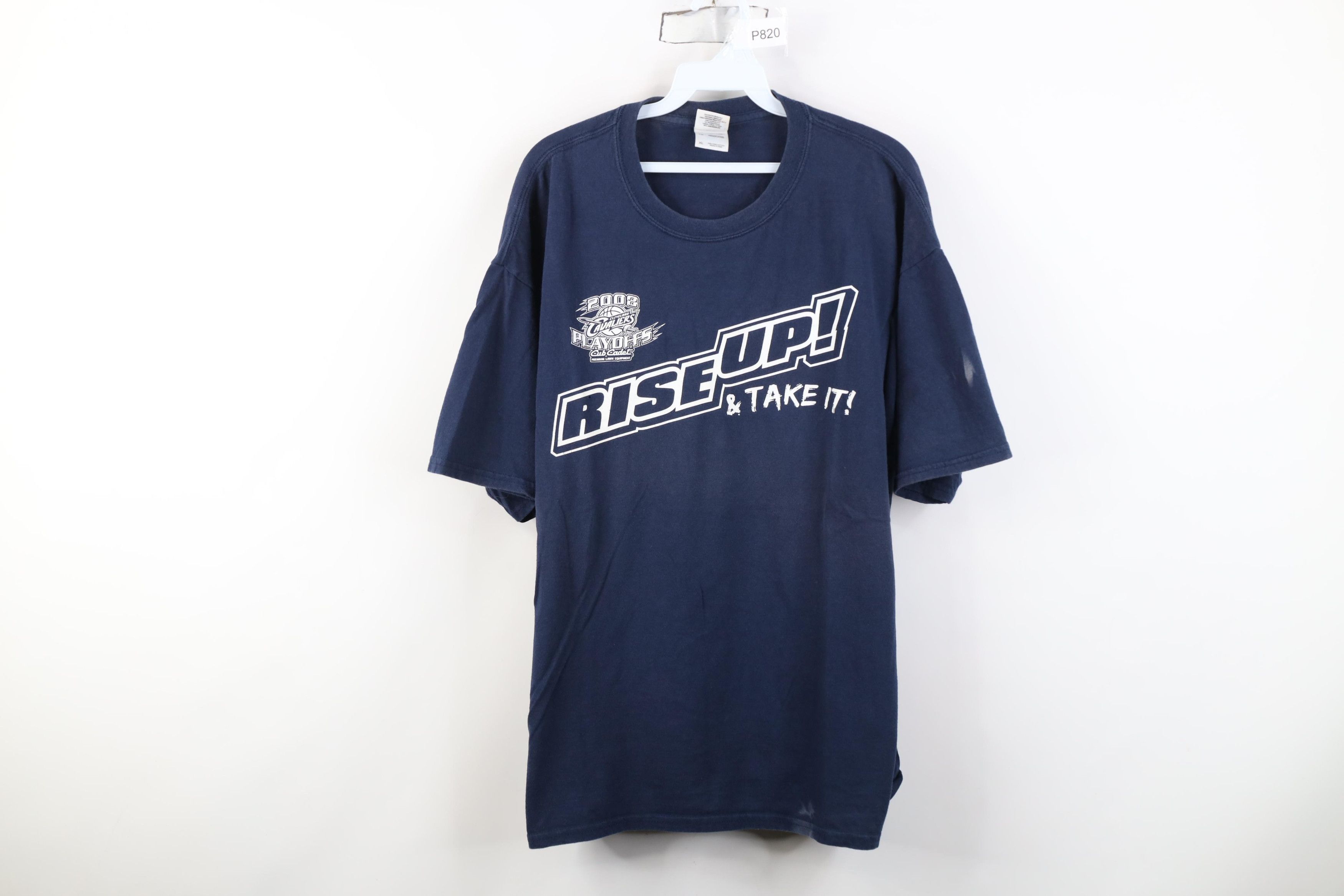 Vintage Vintage Y2K 2002 Playoffs Cleveland Cavaliers T-Shirt Size US XL / EU 56 / 4 - 1 Thumbnail
