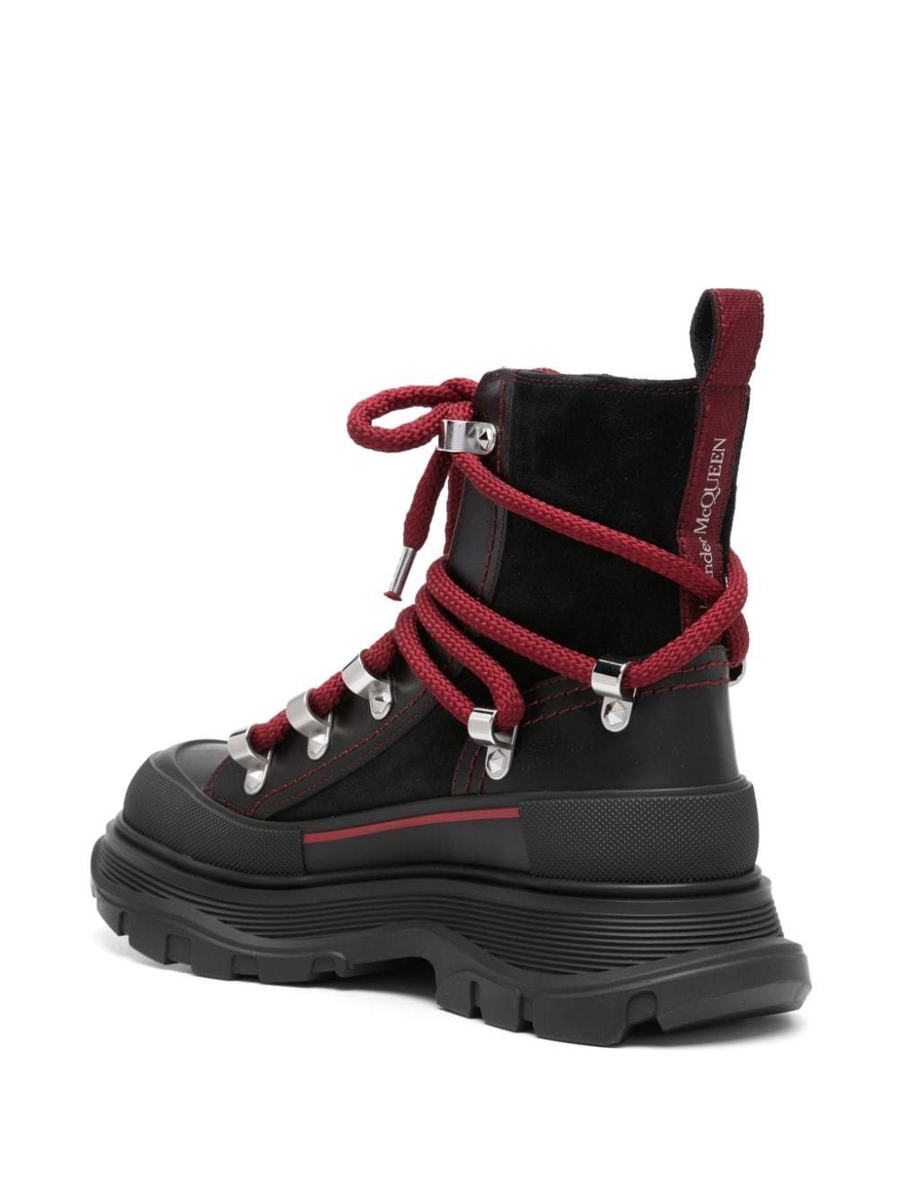 Alexander McQueen o1y0225 Ankle Boots in Black Size US 6 / IT 36 - 3 Thumbnail