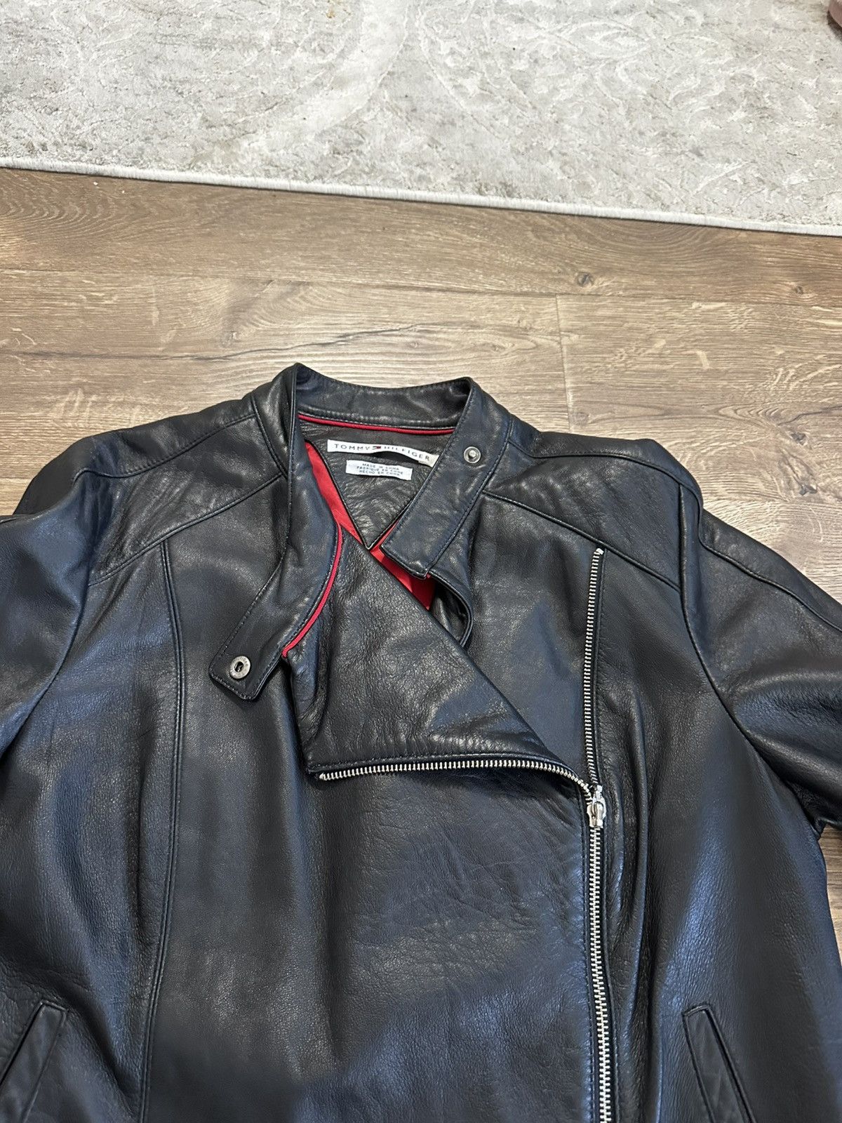 Tommy Hilfiger vtg tommy hifilger biker jacket Size XL / US 12-14 / IT 48-50 - 6 Thumbnail