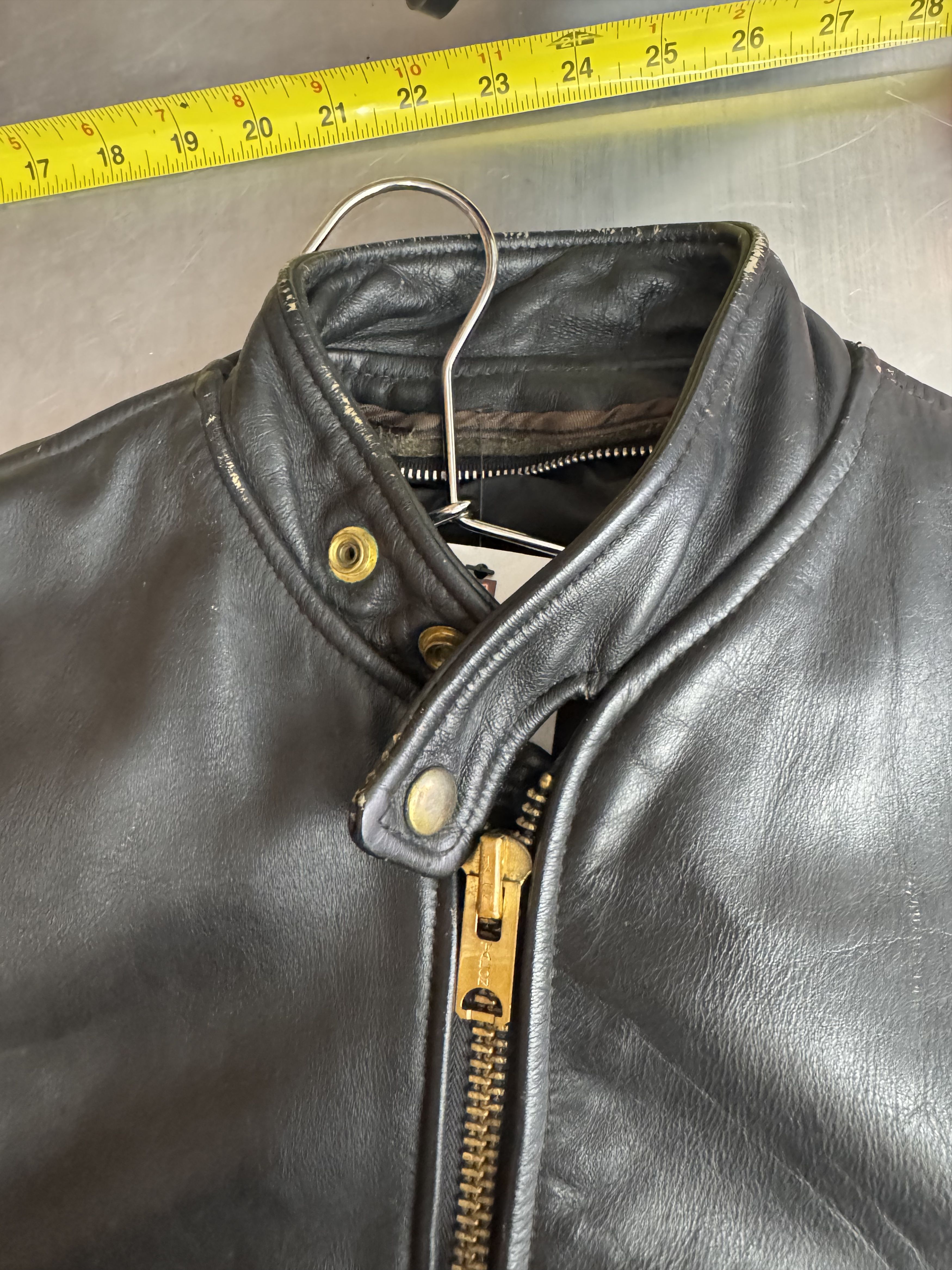 Other Vintage Leather Moto Jacket Size US S / EU 44-46 / 1 - 7 Thumbnail