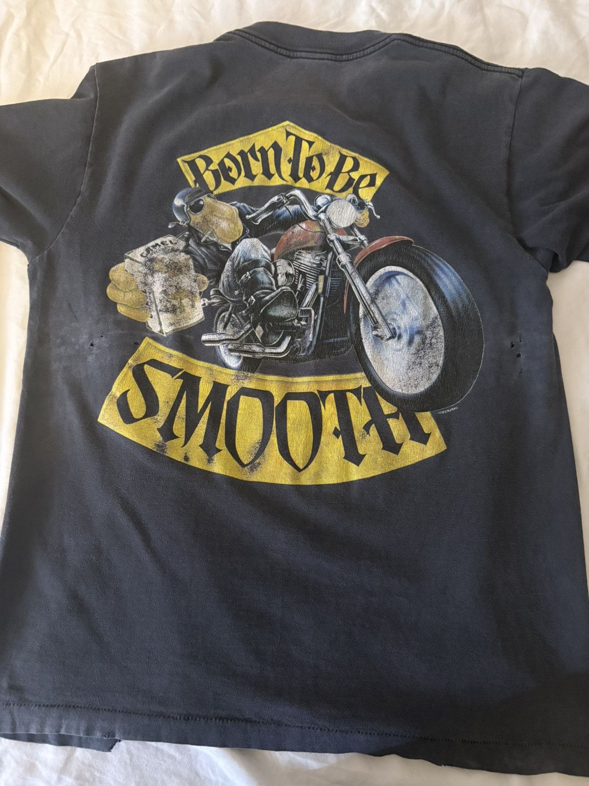 Camel Camel cigarettes longsleeve black single stitch t-shirt Size US L / EU 52-54 / 3 - 1 Thumbnail