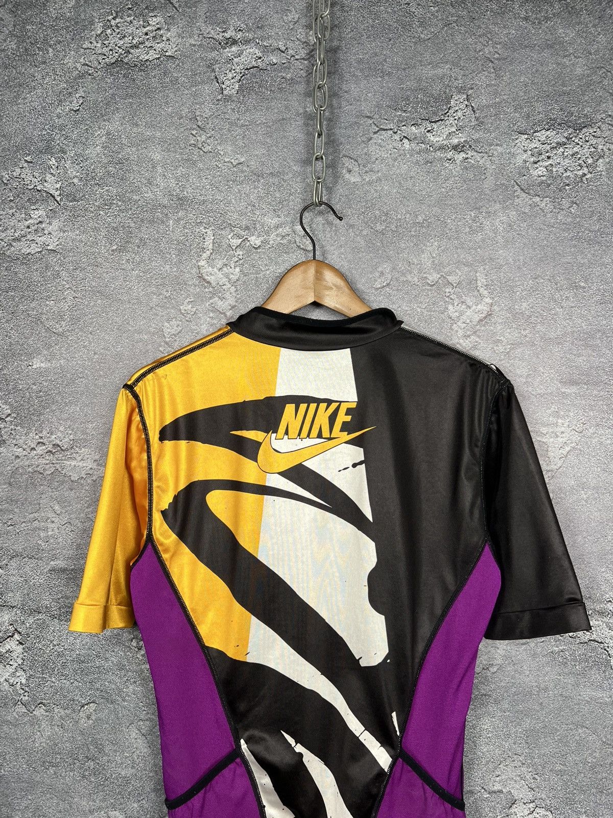 Nike Vintage Nike Cycling Jersey T-shirt Andre Agassi Style Size US M / EU 48-50 / 2 - 8 Thumbnail