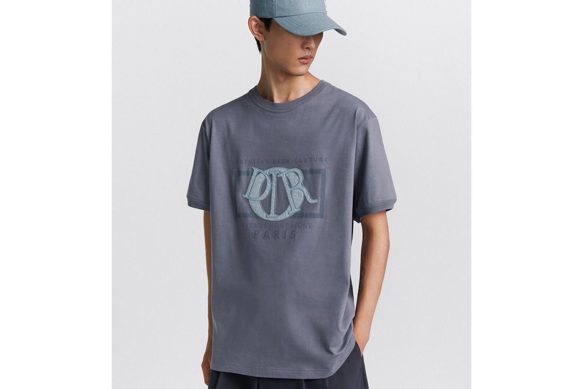 Dior o1bcso1str0226 Relaxed-Fit T-Shirt in Grey Size US M / EU 48-50 / 2 - 4 Thumbnail