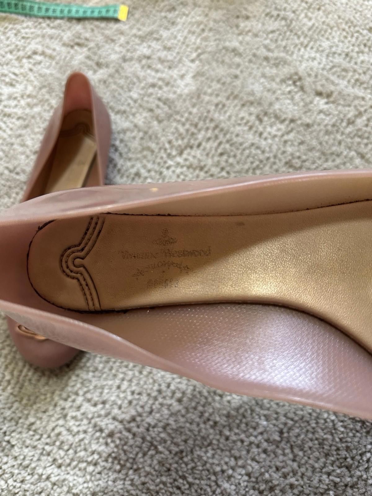 Melissa × Vivienne Westwood Vivienne Westwood Melissa Ballet Flats Sz 38 Size US 8 / IT 38 - 4 Thumbnail